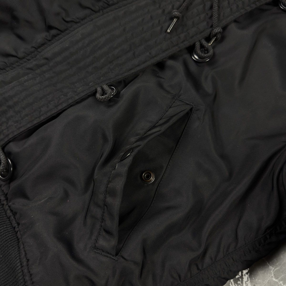 Allsaints All Saints Black Otis Bomber Jacket Size M Black Fur N-2b Size US S / EU 44-46 / 1 - 9 Thumbnail