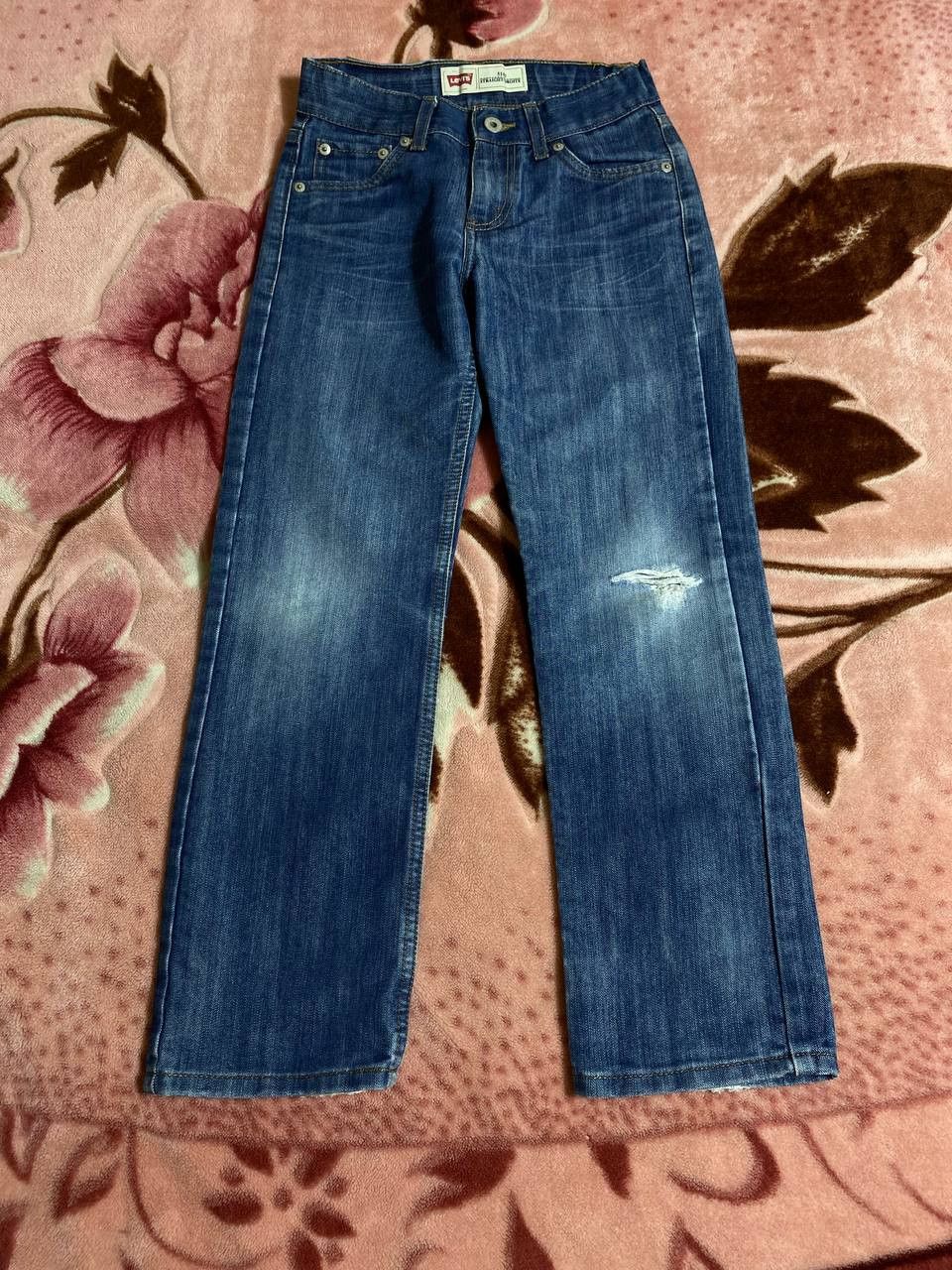 Levi's × Vintage Crazy vintage 90’s Levi’s 514 faded denim jeans workwear Size US 32 / EU 48 - 6 Thumbnail