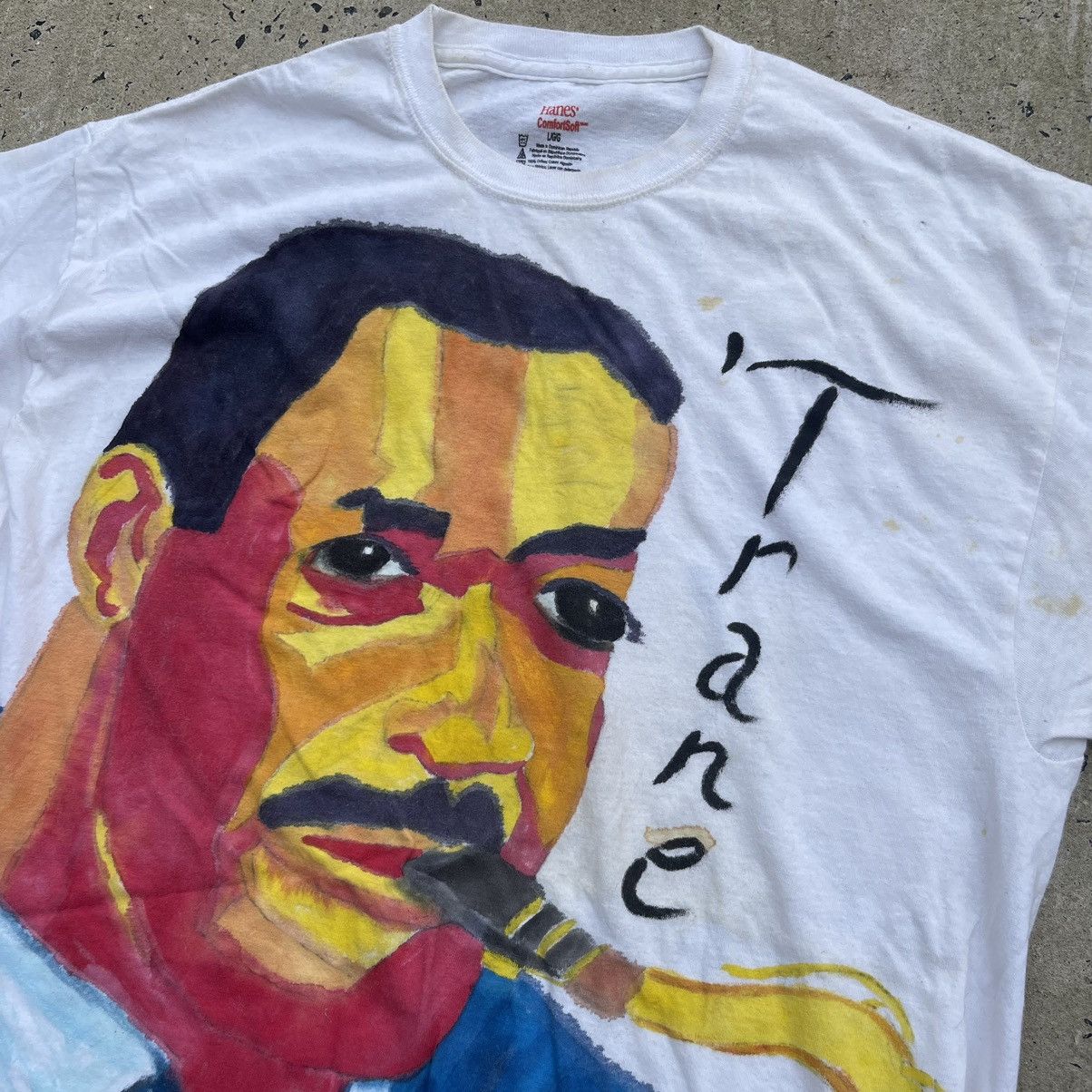 Vintage Vtg Thrashed Y2K JOHN COLTRANE A LOVE SUPREME Custom Shirt Size US L / EU 52-54 / 3 - 2 Thumbnail