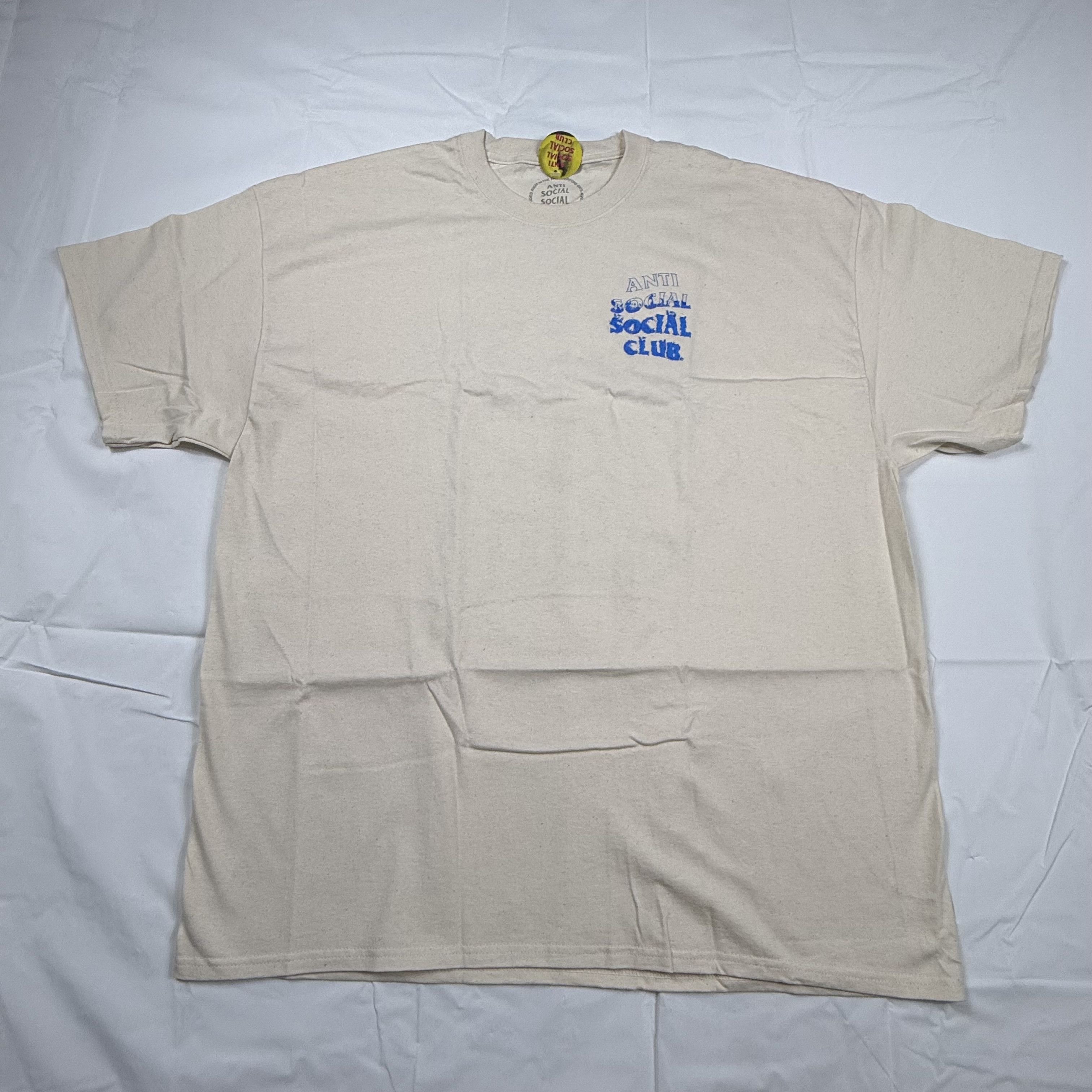 Anti Social Social Club Anti Social Social Club Fire Inside Tee Natural Blue XXL Size US XXL / EU 58 / 5 - 3 Thumbnail
