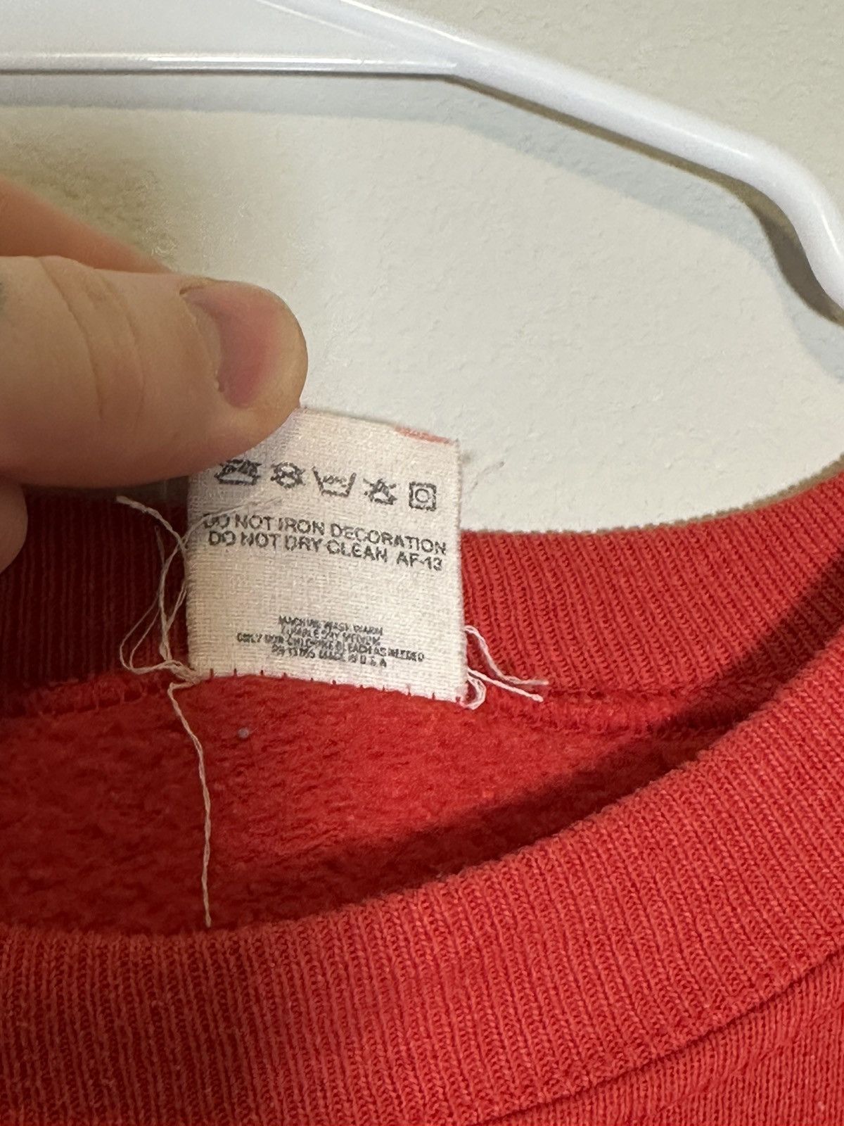 NHL × Vintage New Jersey Devils Vintage Faded Crewneck Size US XL / EU 56 / 4 - 5 Thumbnail