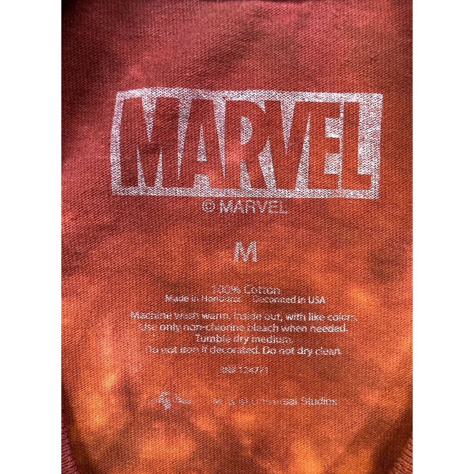 Vintage VINTAGE Marvel Iron Man Universal Studios Graphic T-shirt Men Medium Tie Dye Movie Size US M / EU 48-50 / 2 - 4 Thumbnail