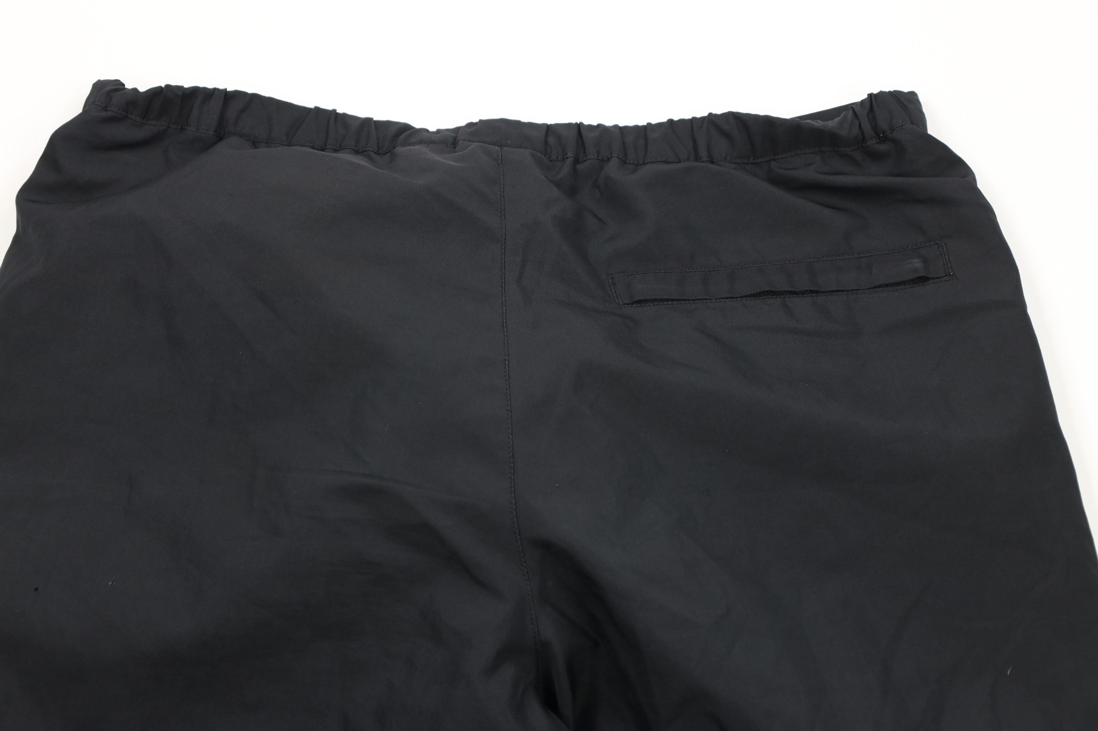 J.Crew × Vintage Vintage 90s J Crew Gym Lined Flared Wide Leg Pants Black Size US 32 / EU 48 - 11 Thumbnail