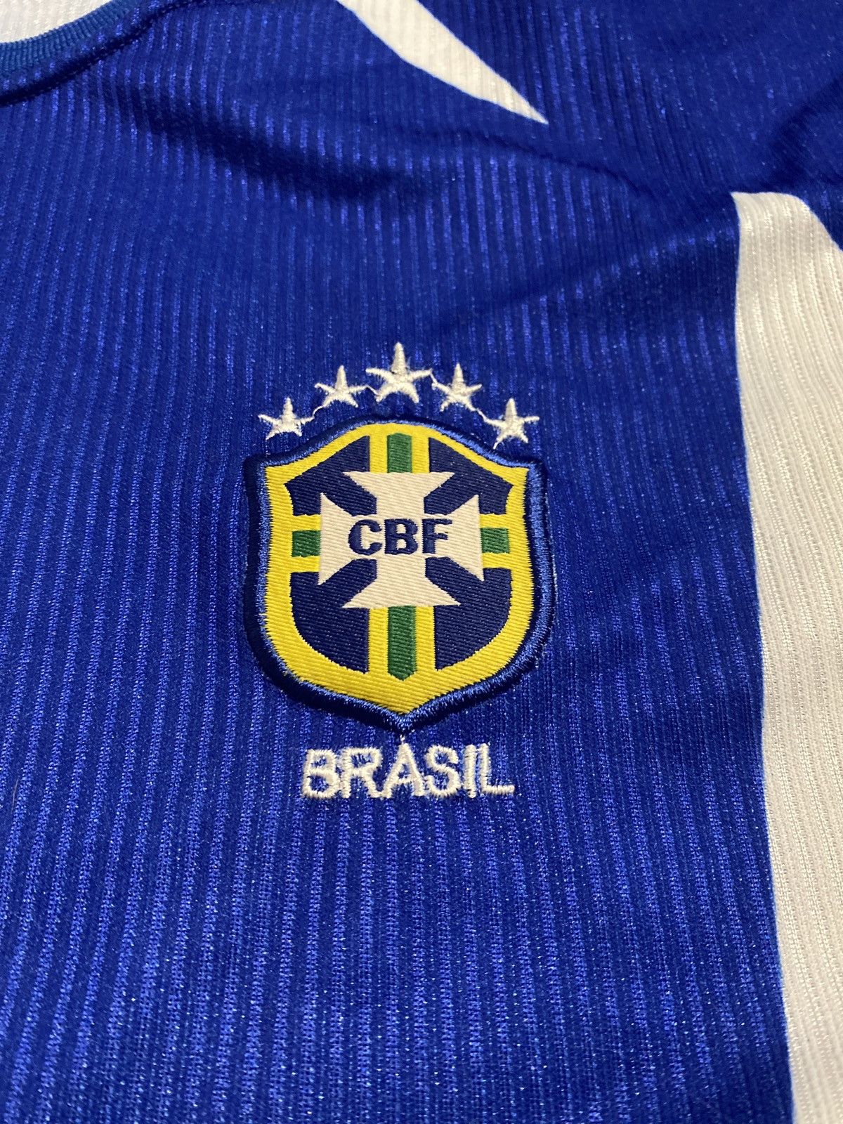 Nike × Vintage Vintage Nike Brazil Jersey Number 10 Size US M / EU 48-50 / 2 - 5 Thumbnail