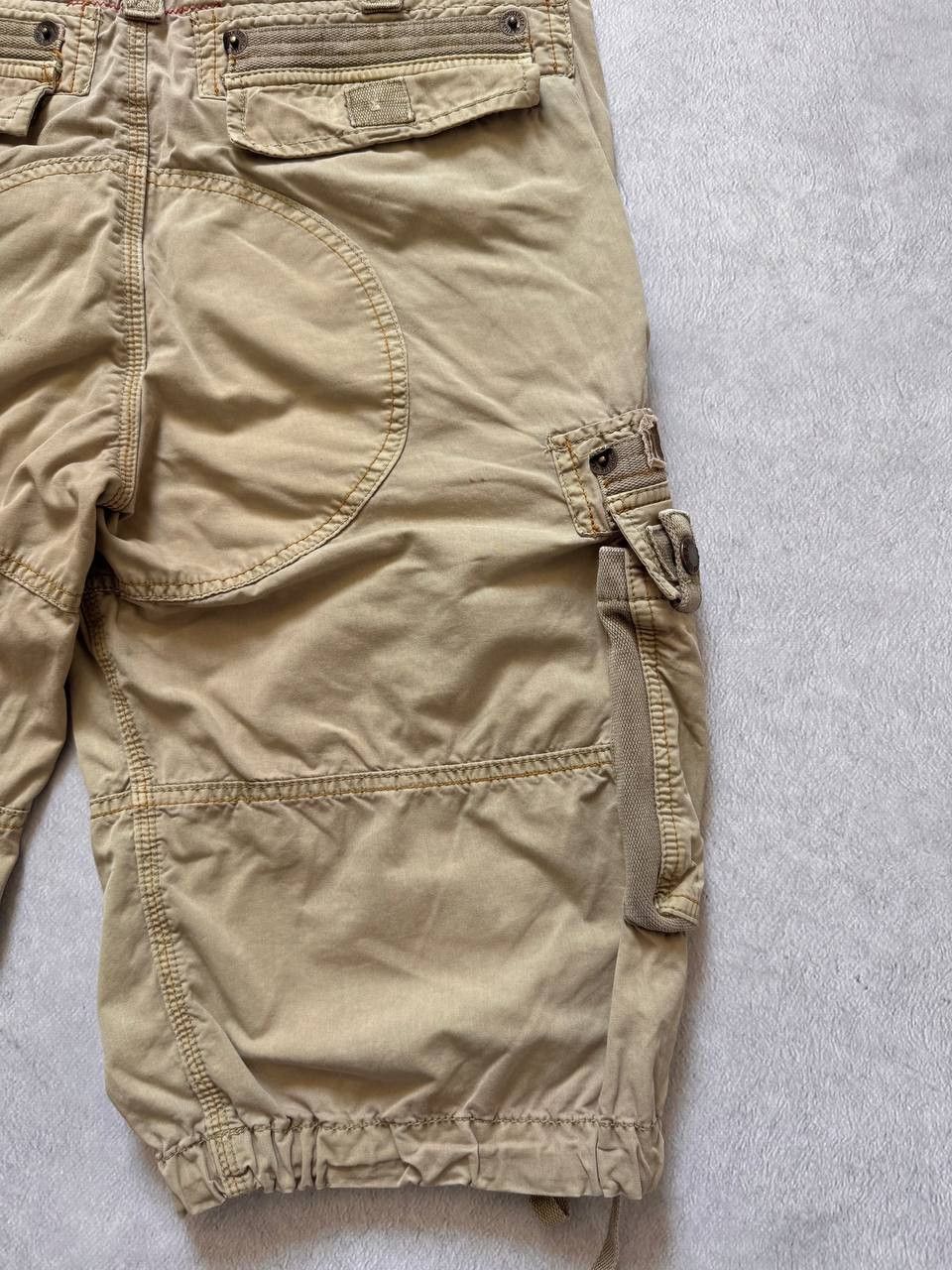 Alpha Industries Alpha Industries Cargo Shorts Faded Dirty Military Style Size US 32 / EU 48 - 9 Thumbnail