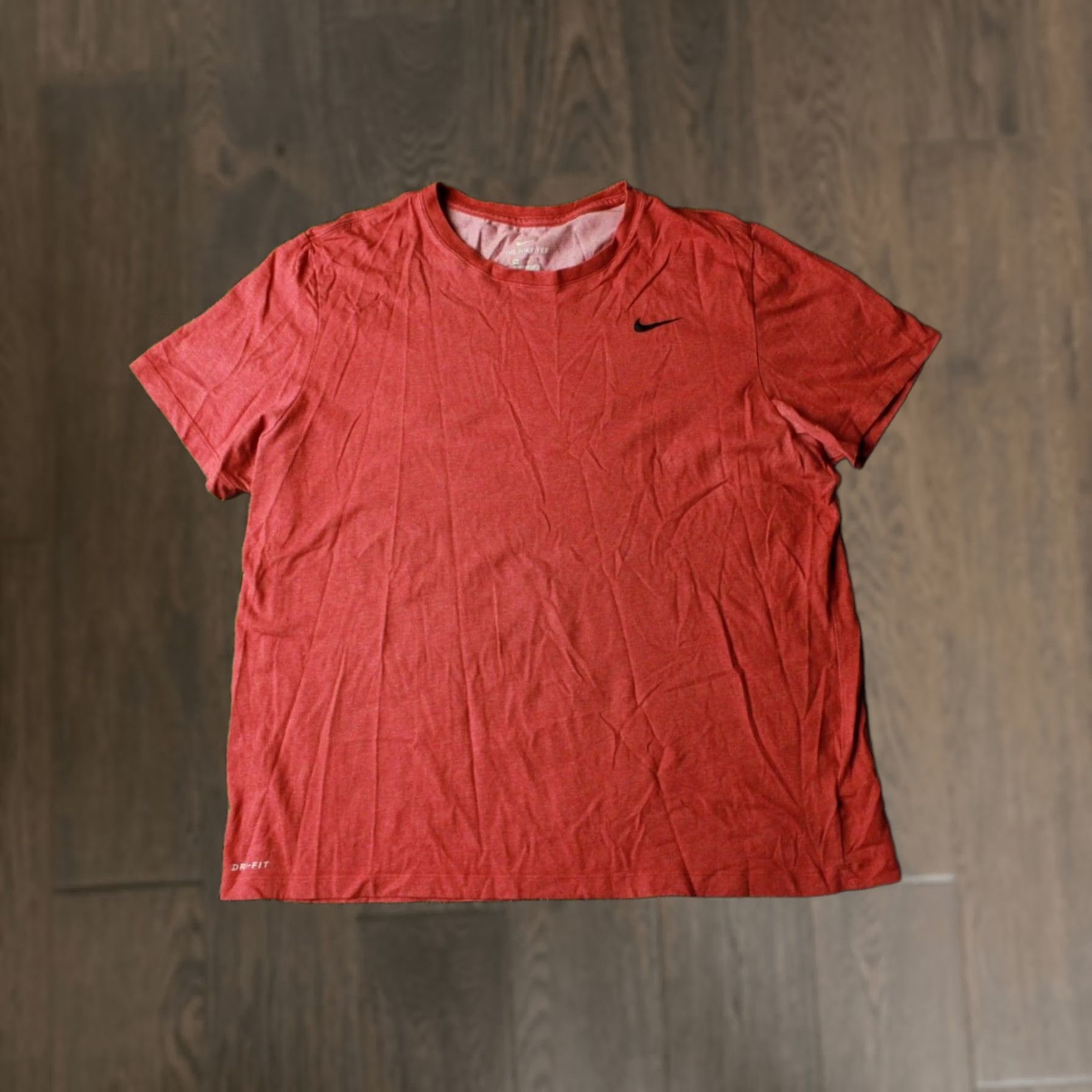 Nike Nike Dri-Fit Men Shirt XXL Pink Short Sleeve T-Shirt Jersey 2019 Nike Dri-FIT CrossFit 90s? (Adjust cleaned within 200) Size US XXL / EU 58 / 5 - 1 Thumbnail