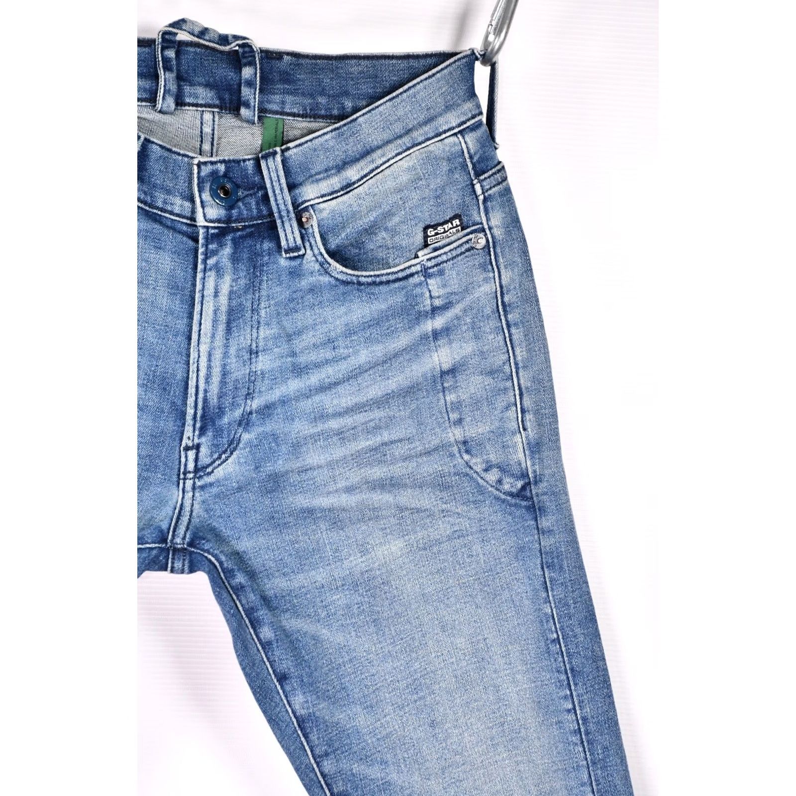 G-Star G-Star Lancet Skinny Jeans Men W28 L32 Denim Blue 92% Cotton 6% Elastomultiester 2% Elastane Jeans Mens Regular Fit Vintage: No Size US 28 / EU 44 - 7 Thumbnail