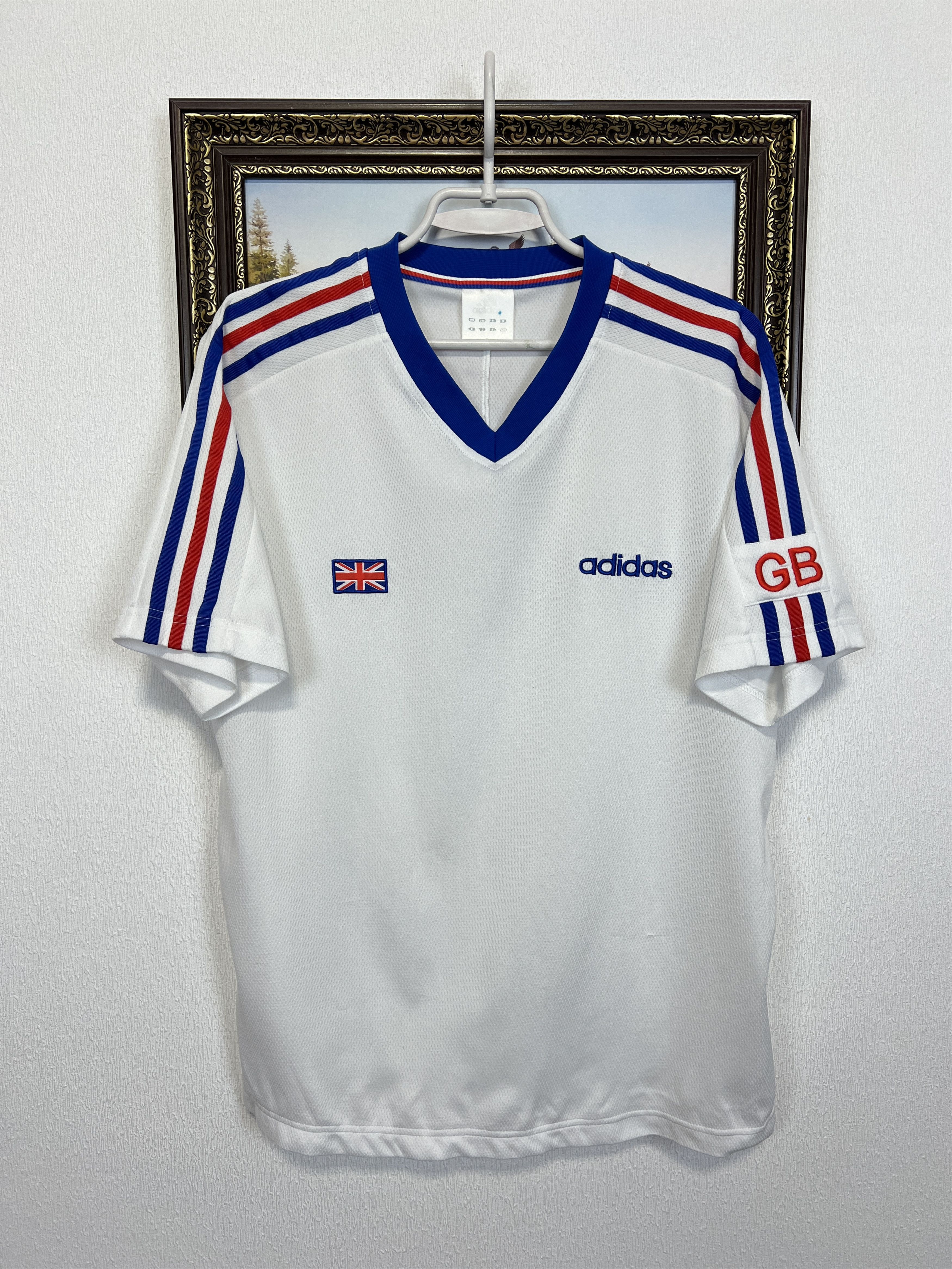 Adidas Team Great Britain Athens Olympics Shirt Jersey Trikot Size US M / EU 48-50 / 2 - 1 Thumbnail