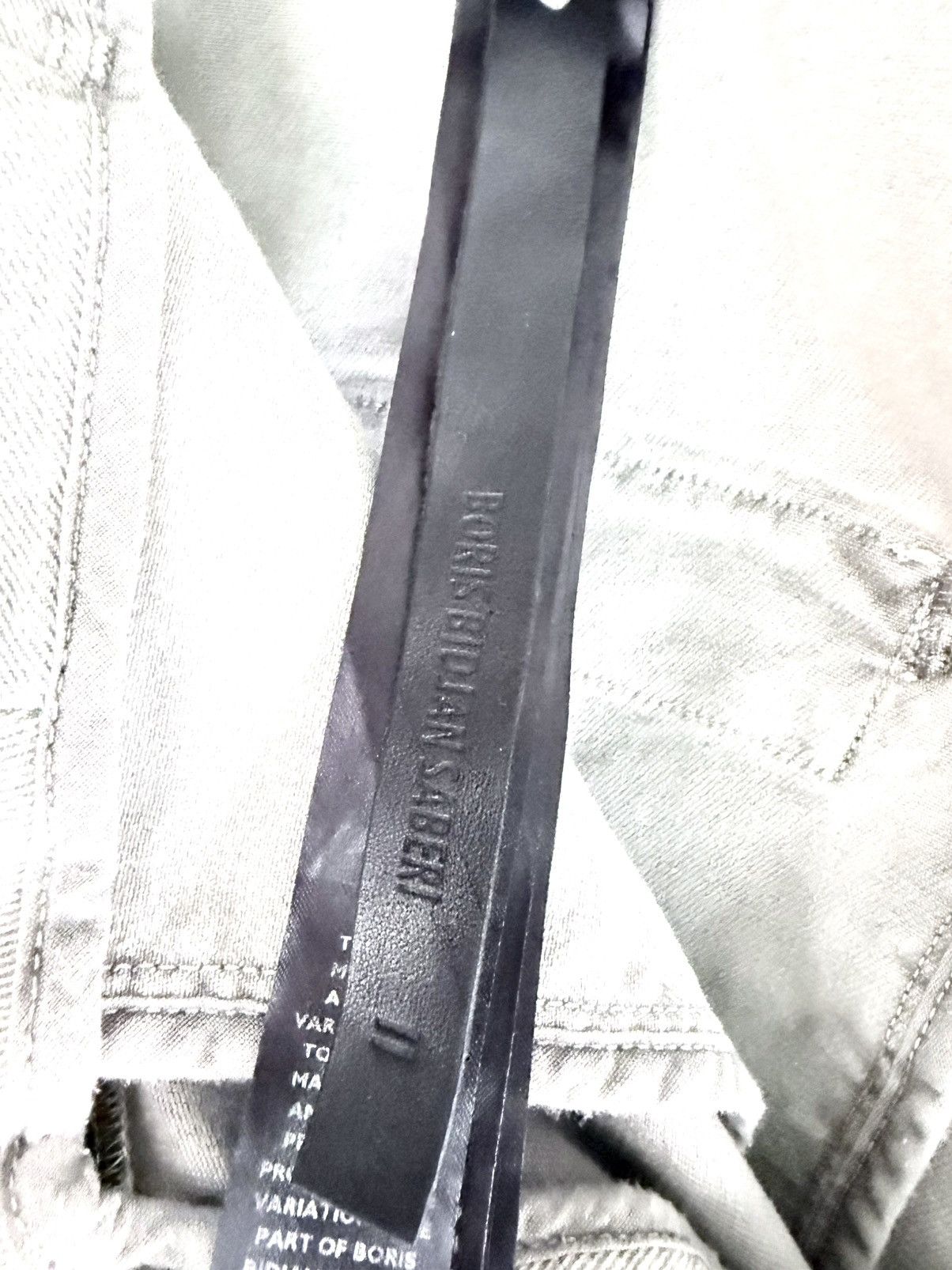 Boris Bidjan Saberi Boris P11 Carbon Grey Tapeseam Cotton Pant Size L Size US 34 / EU 50 - 12 Thumbnail