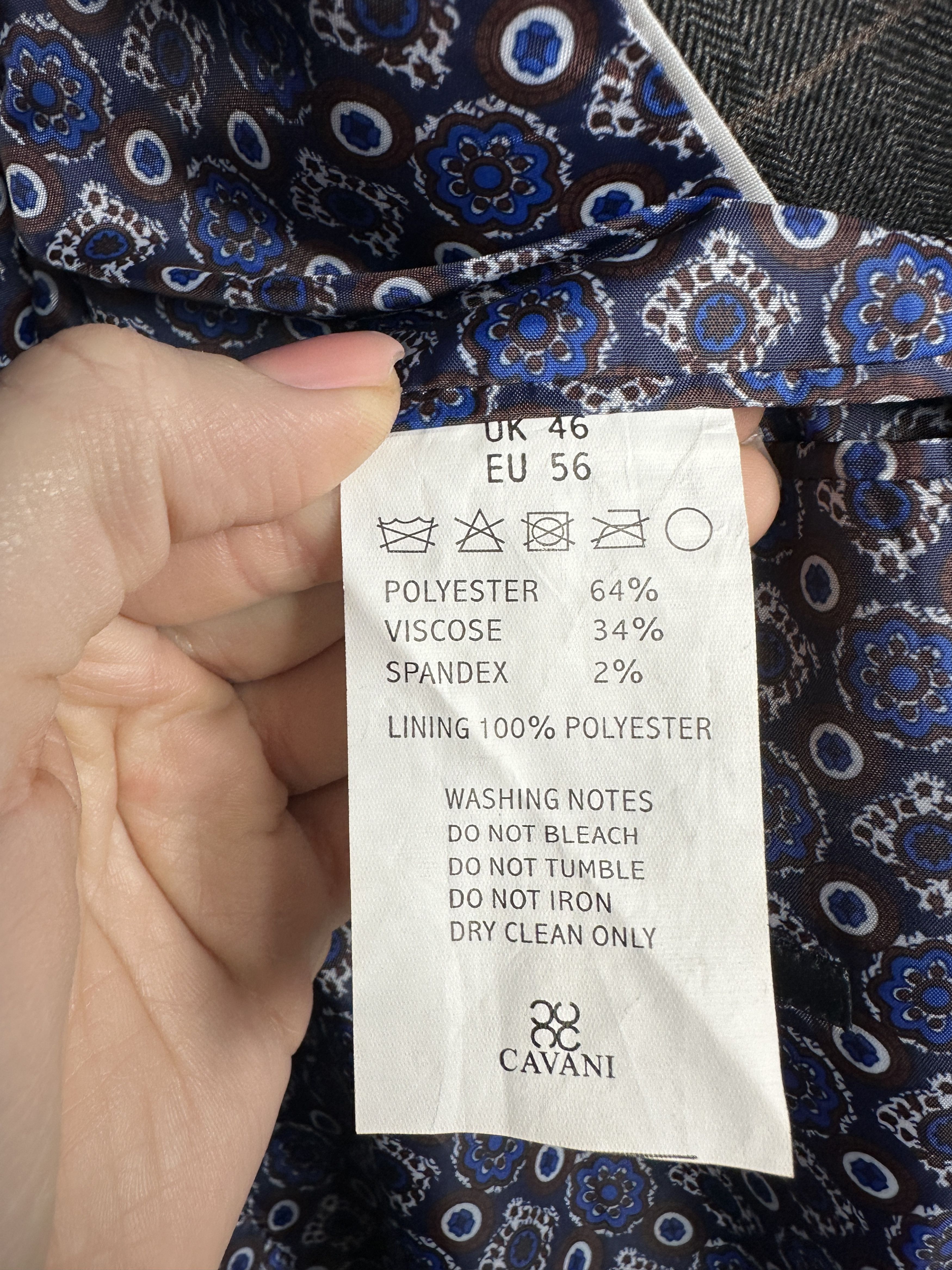 Other Cavani Mens Blazer Jacket Size 46R - 6 Thumbnail