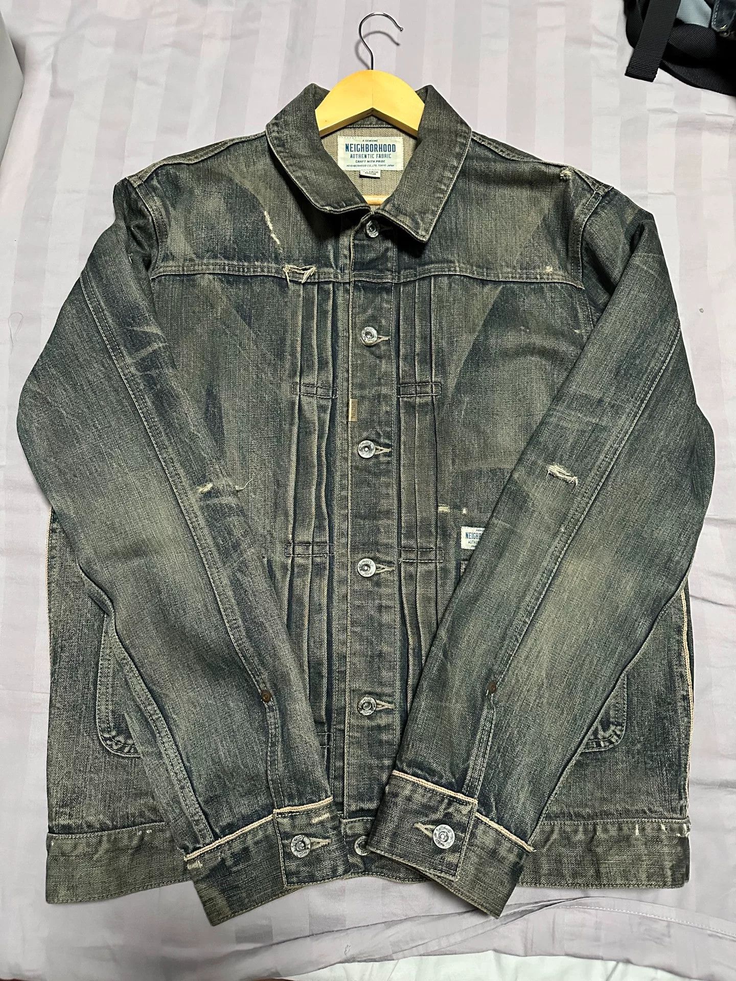 Neighborhood NEIGHBORHOOD Stockman Denim Jacket Size US XL / EU 56 / 4 - 1 Thumbnail