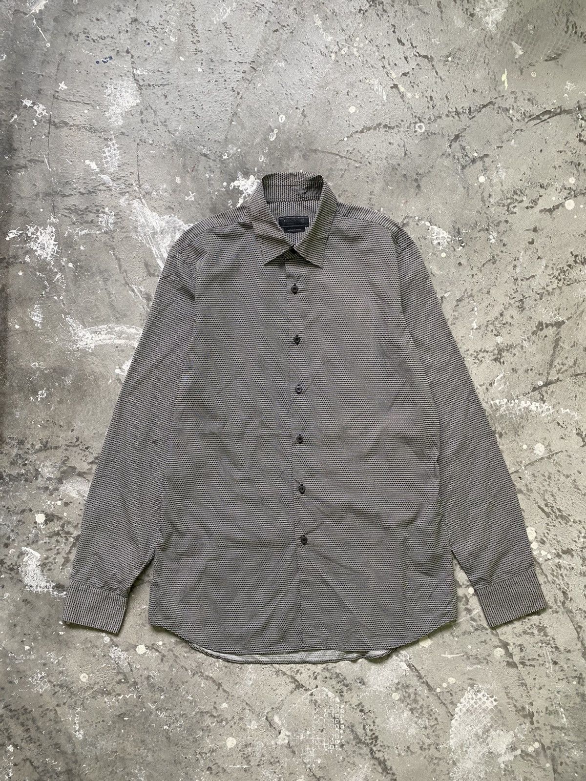 Prada Prada Button Up Office Attire Shirt Size US M / EU 48-50 / 2 - 2 Thumbnail