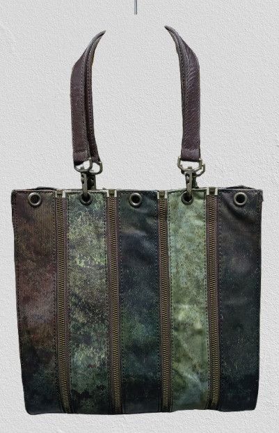 Vintage Jean Paul Gaultier Cyber Rust Bag AW'95