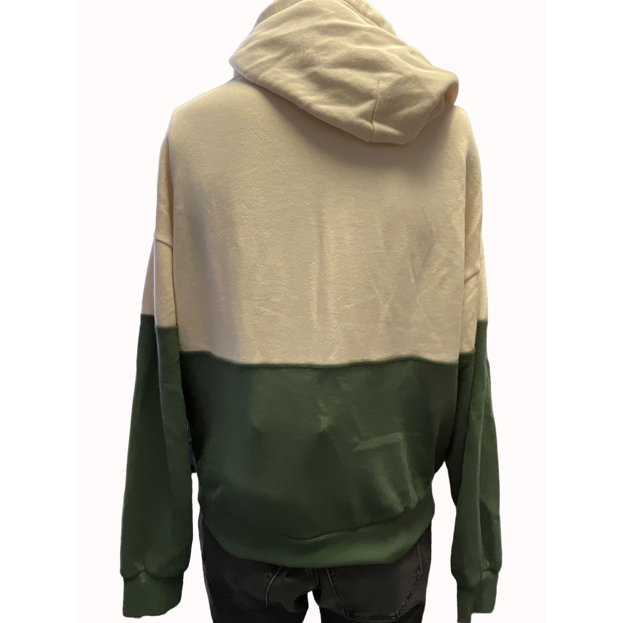 Vans Vans Men's Beige & Green Pullover Hoodie Size M SKU 6299 Size US M / EU 48-50 / 2 - 2 Thumbnail