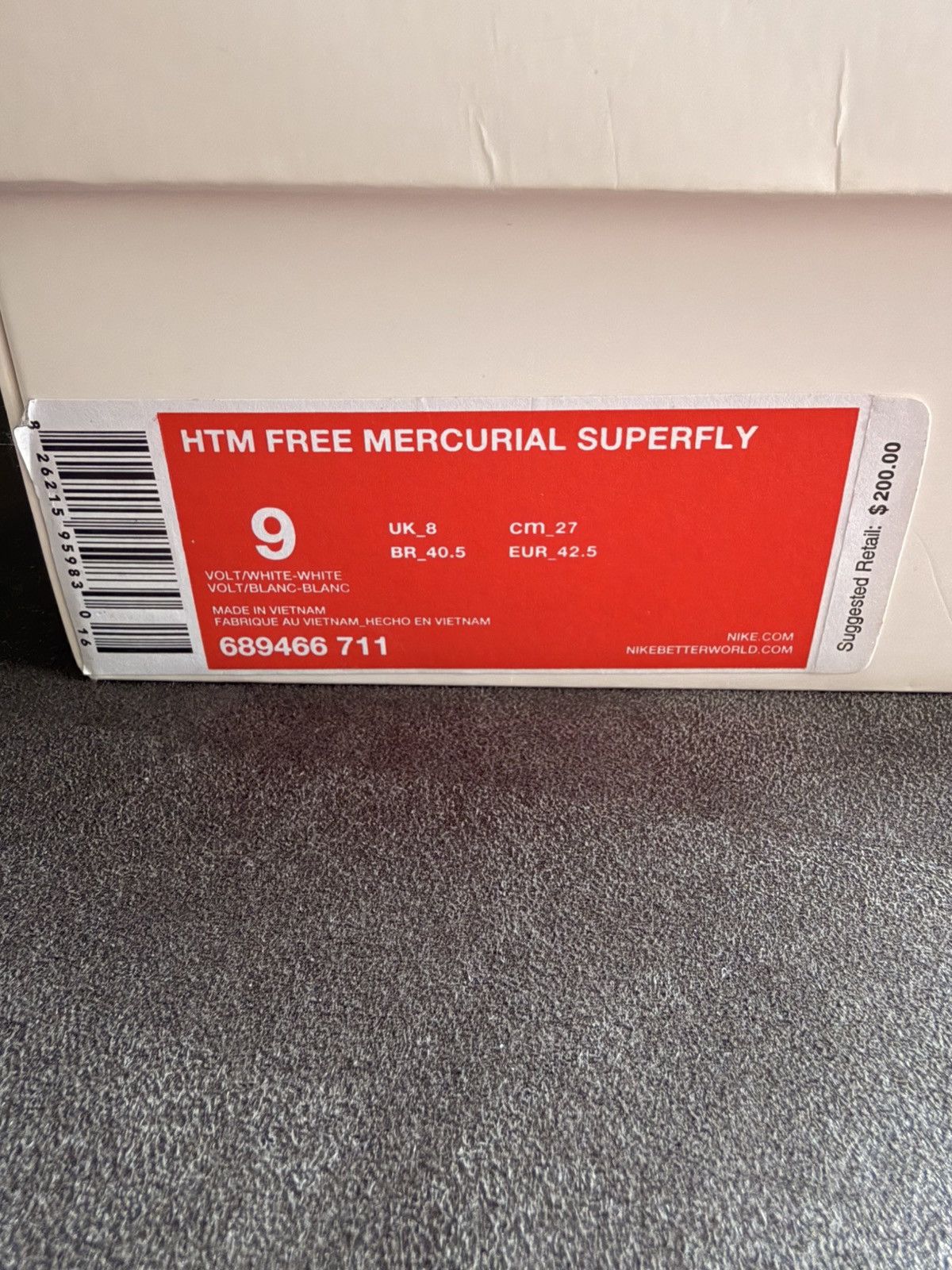 Nike Nike HTM Mercurial Superfly Size US 9 / EU 42 - 6 Thumbnail