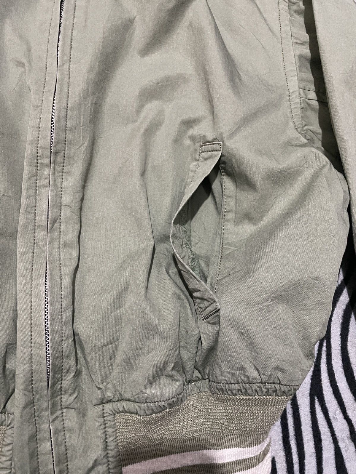 Nicole Club × Vintage Vintage Nicole Club For Men Light Green Bomber Jacket Size US XL / EU 56 / 4 - 7 Thumbnail