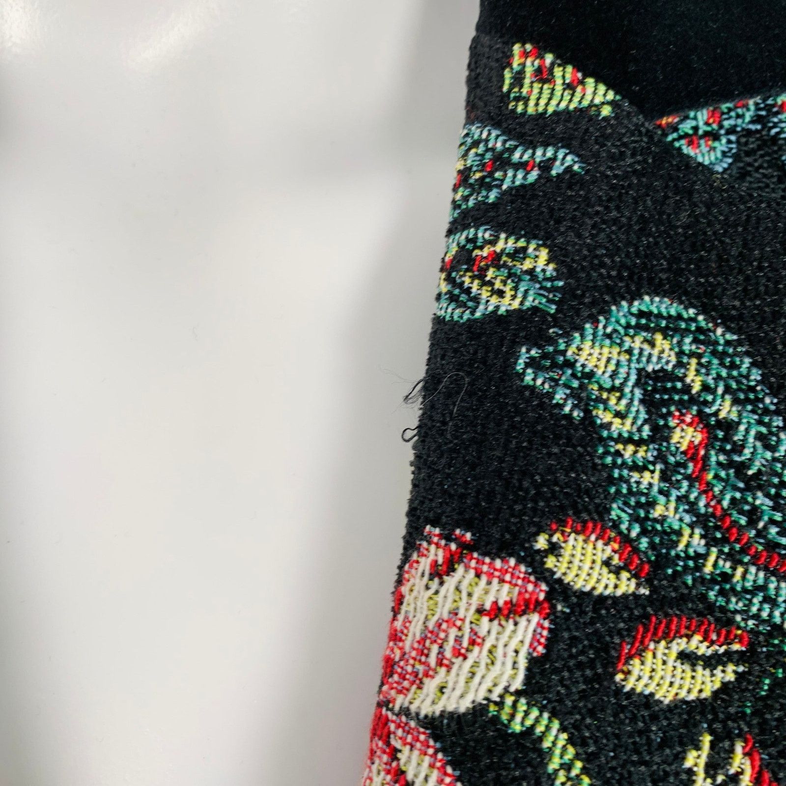 Other 4 Saskia Black Multi-Color Jacquard Jacket Blazer Size S / US 4 / IT 40 - 6 Thumbnail