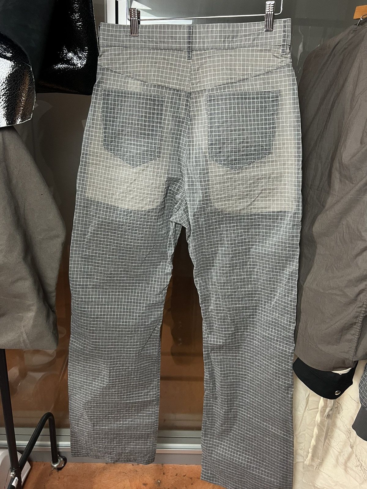 Rick Owens Rick Owens Dyneema Straight-Leg Ripstop Trousers Size US 30 / EU 46 - 4 Thumbnail