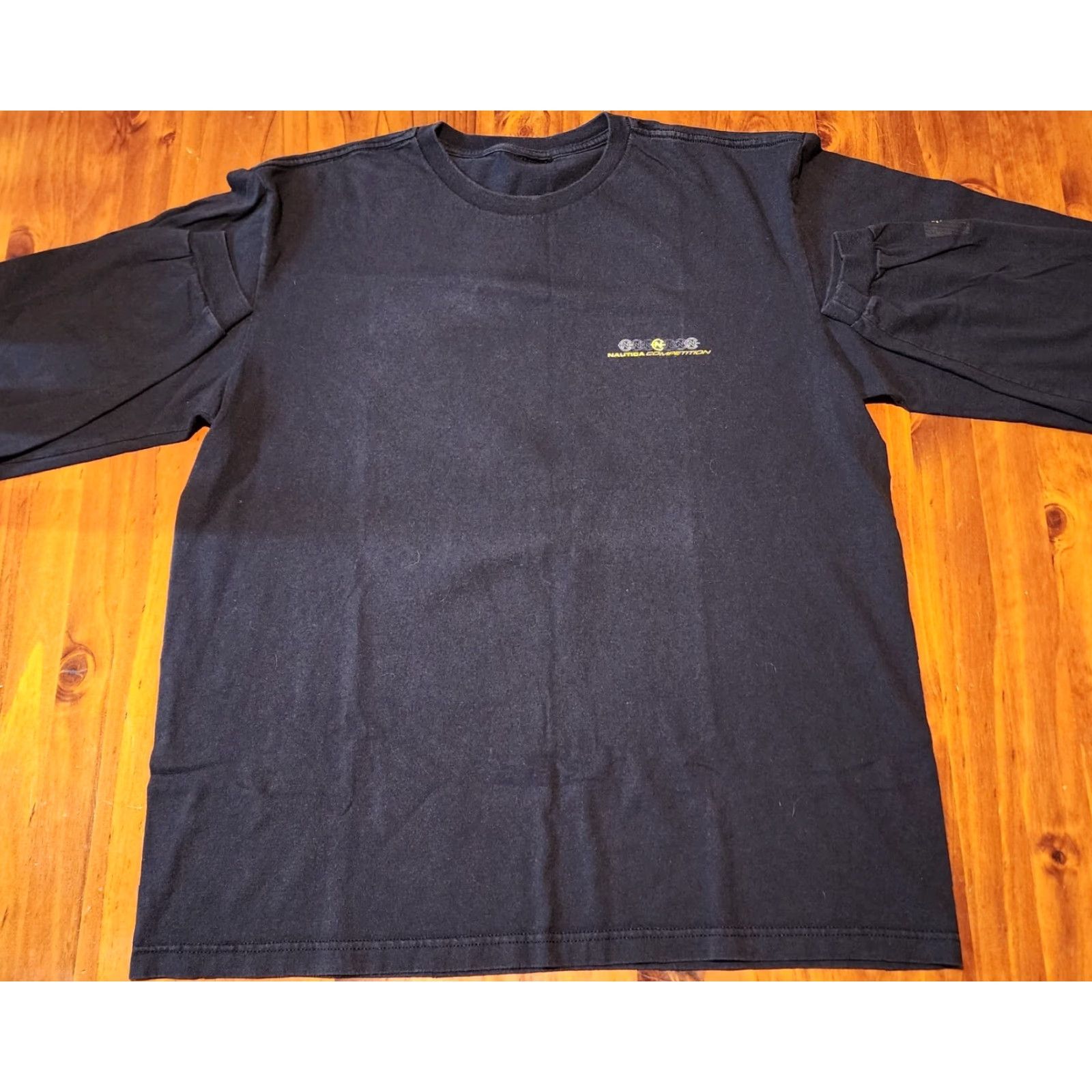 Nautica VINTAGE Nautica Long Sleeve Tee L XL 90s Competition Sport Black Mens Size US L / EU 52-54 / 3 - 3 Thumbnail