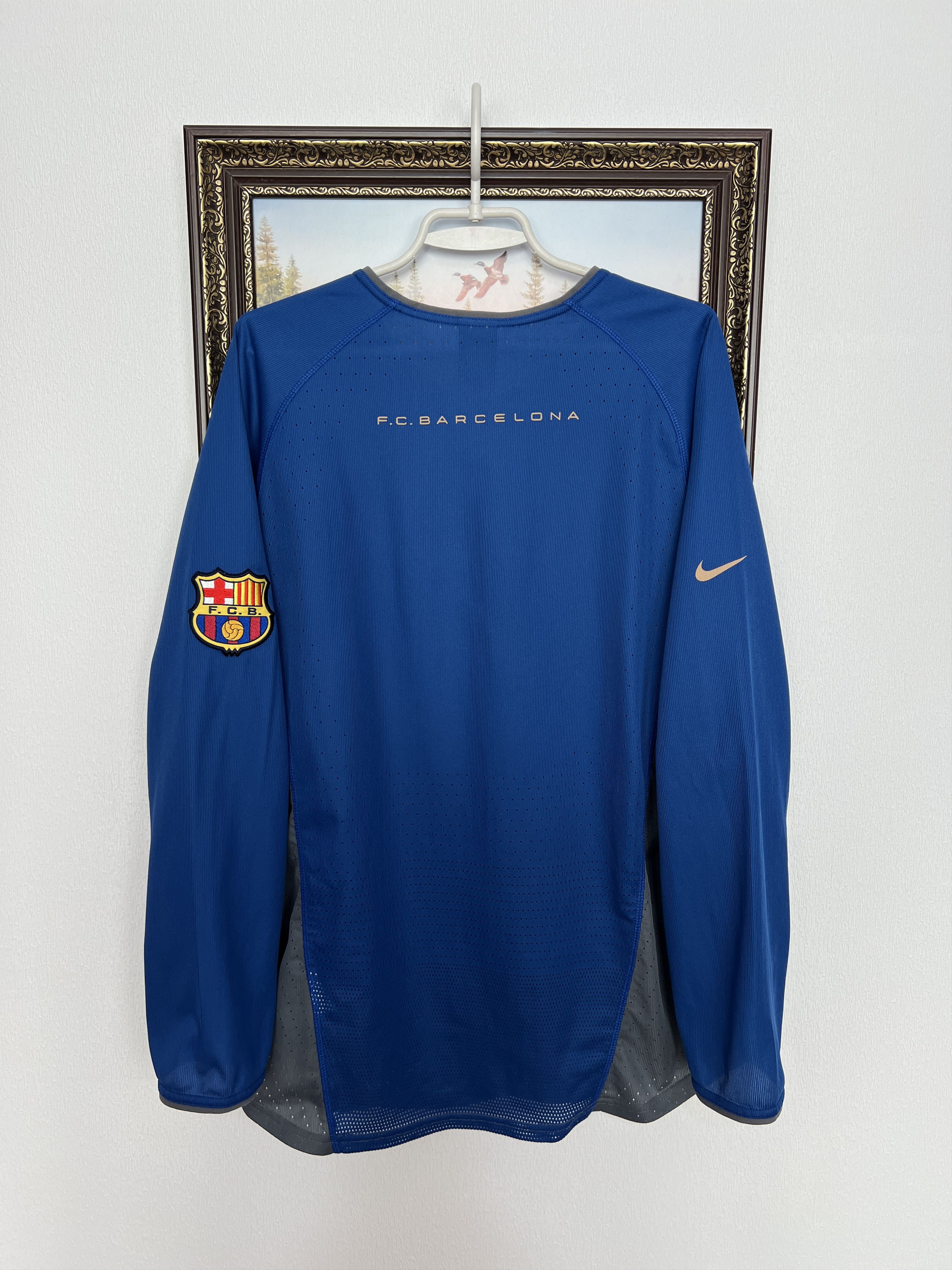 Nike FC Barcelona Football Train Sweatshirt Soccer Track Top Size US L / EU 52-54 / 3 - 10 Thumbnail