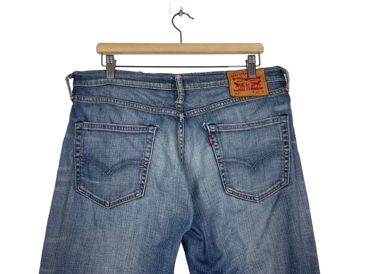 Levi's Levis 511 Light Blue Flare Denim Jeans Size US 36 / EU 52 - 8 Thumbnail