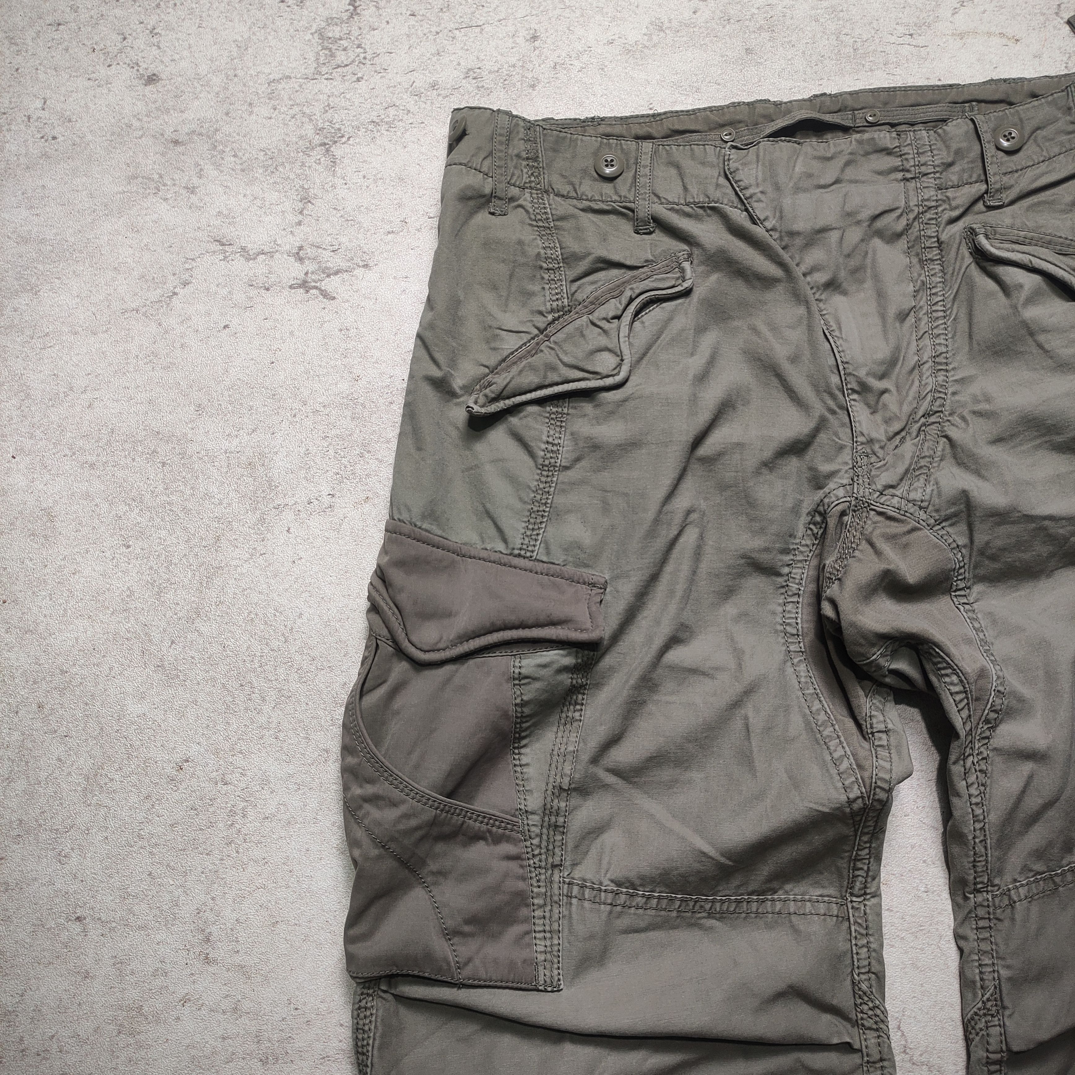 If Six Was Nine × Japanese Brand × Le Grande Bleu (L.G.B.) Goa Cargo Pilots Pants military style Size US 33 - 8 Thumbnail