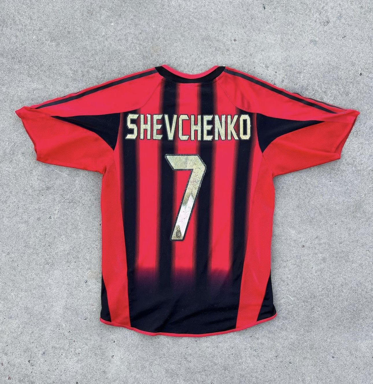 Adidas × Vintage Vintage soccer jersey AC Milan adidas 7 Shevchenko S Size US S / EU 44-46 / 1 - 1 Thumbnail