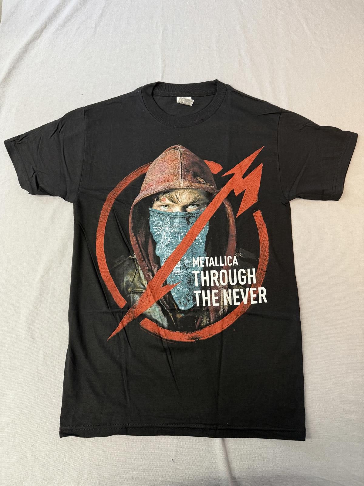 Designer Metallica Movie Promo T-shirt - Band Through The Never Tee Size US S / EU 44-46 / 1 - 1 Thumbnail