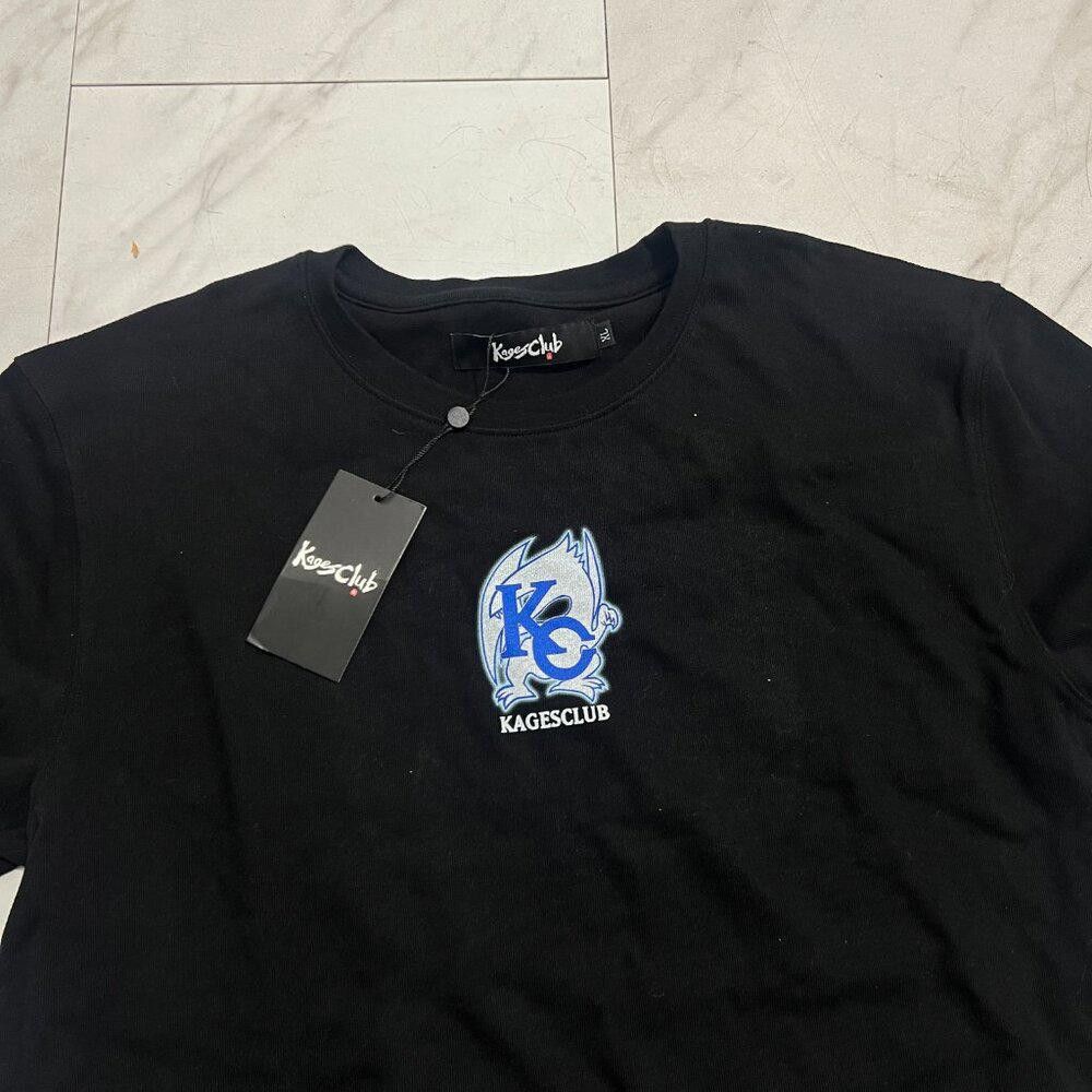 Designer KAGESCLUB Kages Corp T-shirt - Black Size US L / EU 52-54 / 3 - 3 Thumbnail