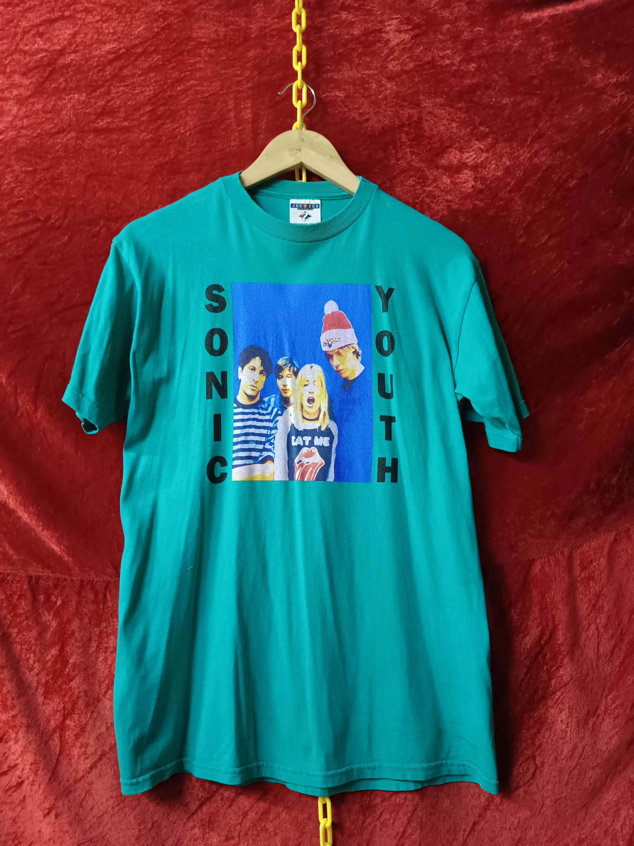 Band Tees 90s American Rock Band Sonic Youth Line Up Photo Tee Size US M / EU 48-50 / 2 - 11 Thumbnail