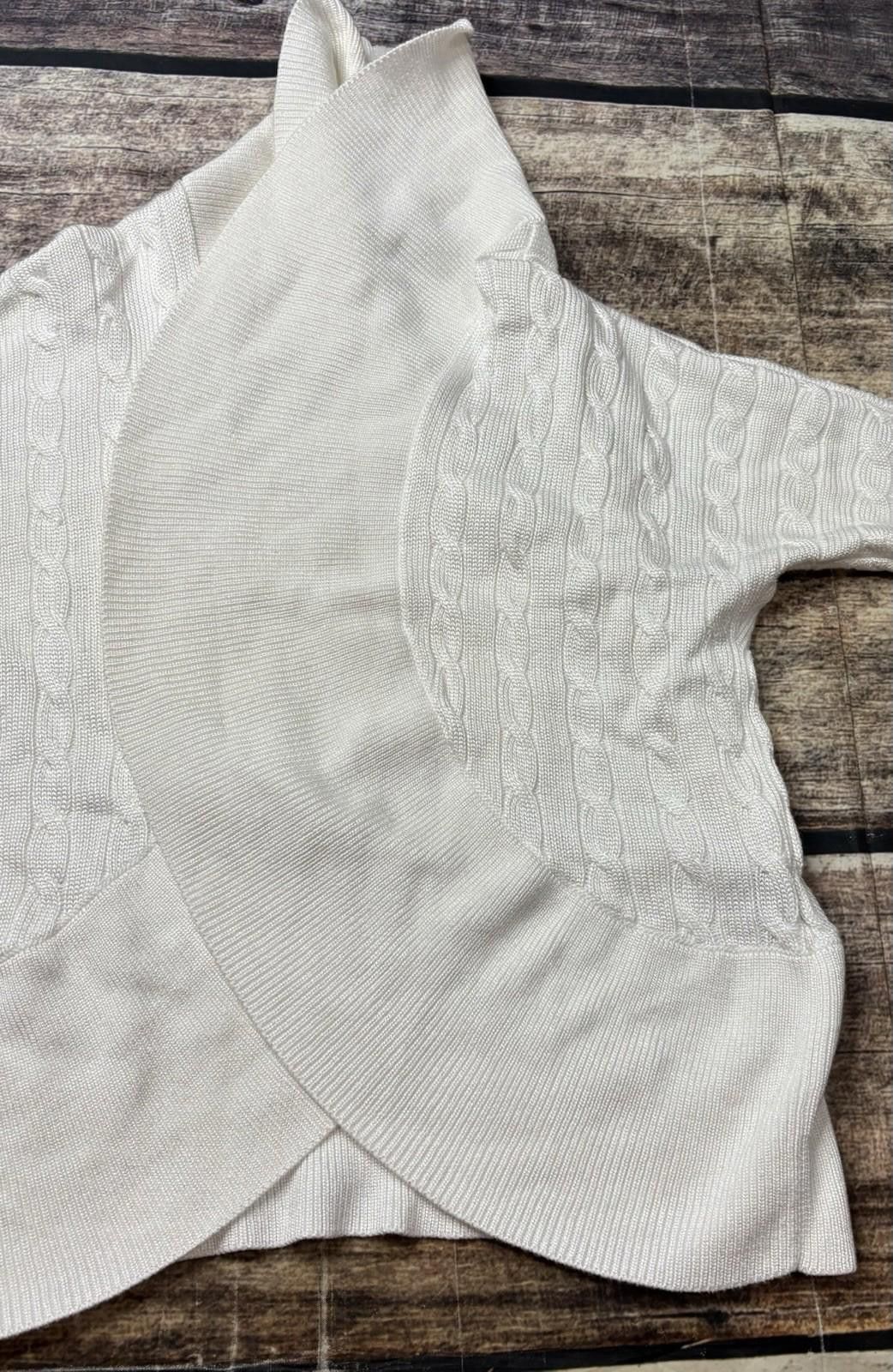 Lauren Ralph Lauren Lauren Ralph Lauren Cardigan Sweater Womens M Cable Knit Size M / US 6-8 / IT 42-44 - 9 Thumbnail