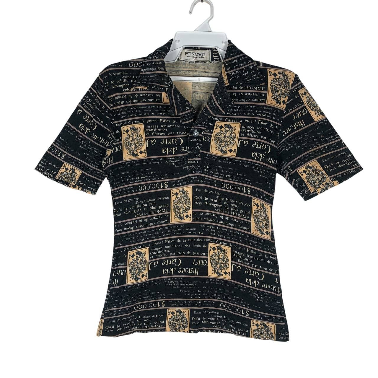 RENOWN Vintage Renown Collar T-Shirt Size US M / EU 48-50 / 2 - 1 Thumbnail