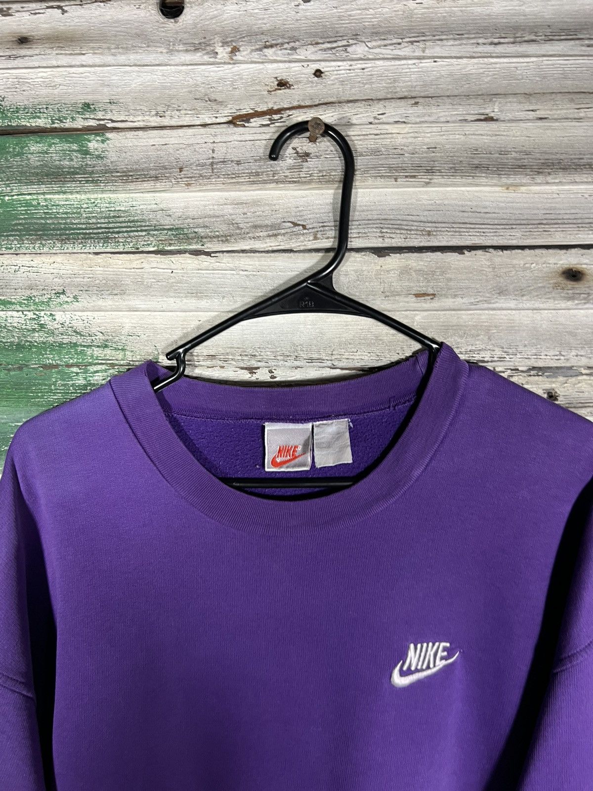 Nike × Vintage Vintage Two Tone Nike Sweatshirt Size US XL / EU 56 / 4 - 5 Thumbnail