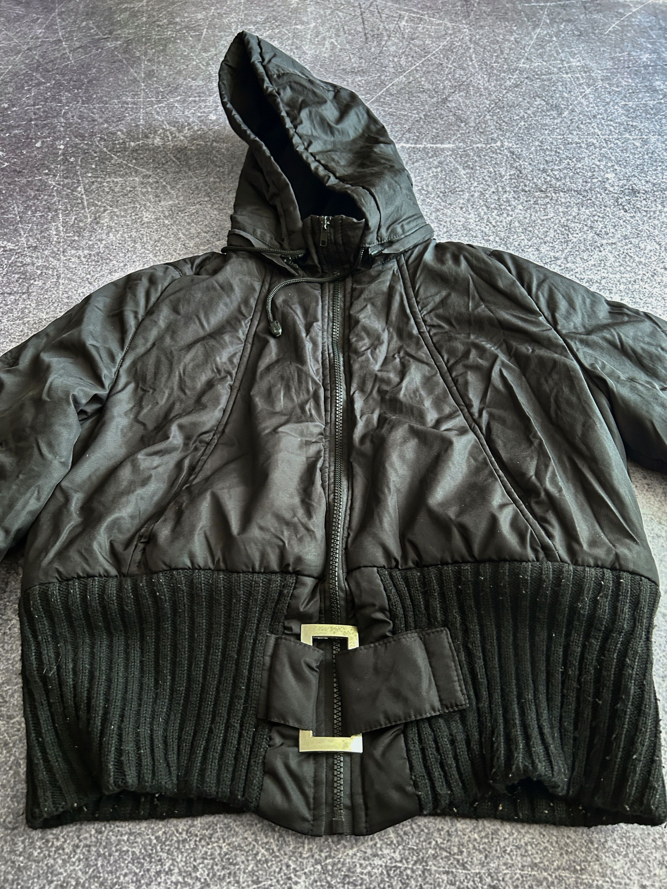 Vintage VTG BALENCI RICK OWENS RAF SIMONS STYLE CROPPED JACKET 90S Size US M / EU 48-50 / 2 - 3 Thumbnail