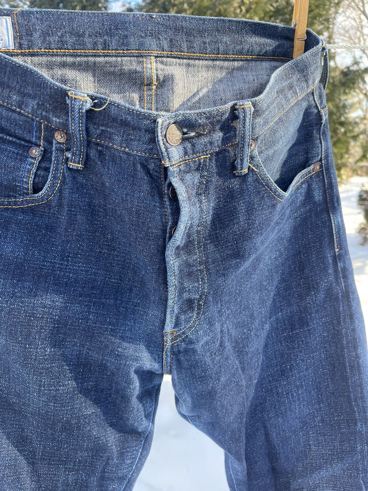Tanuki Tanuki T1030HT (天 “Ten”) High Tapered Jeans 12.5oz Size US 32 / EU 48 - 8 Thumbnail