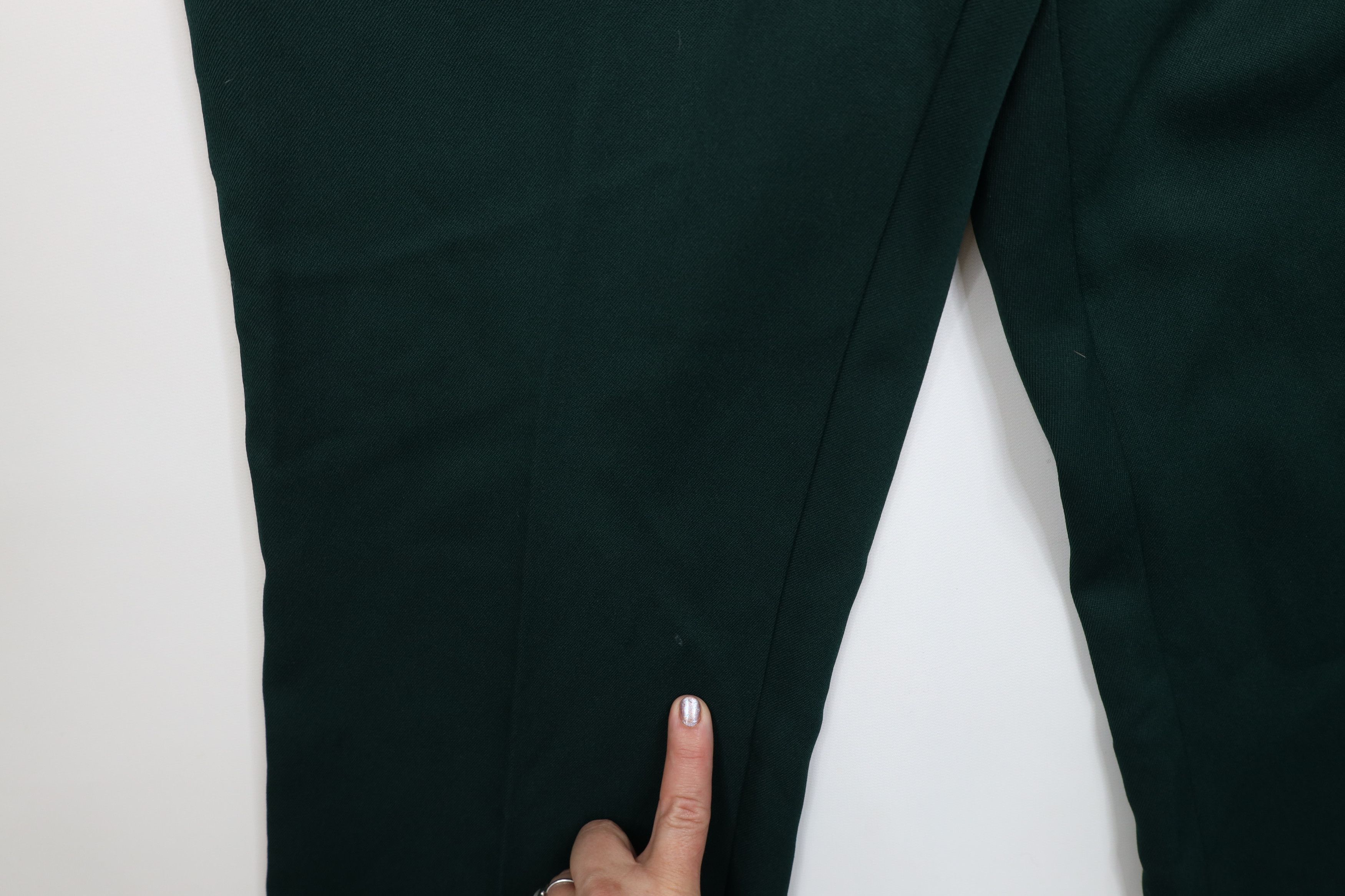Vintage Vintage 70s Streetwear Flared Wide Leg Chino Pants Green USA Size US 34 / EU 50 - 6 Thumbnail