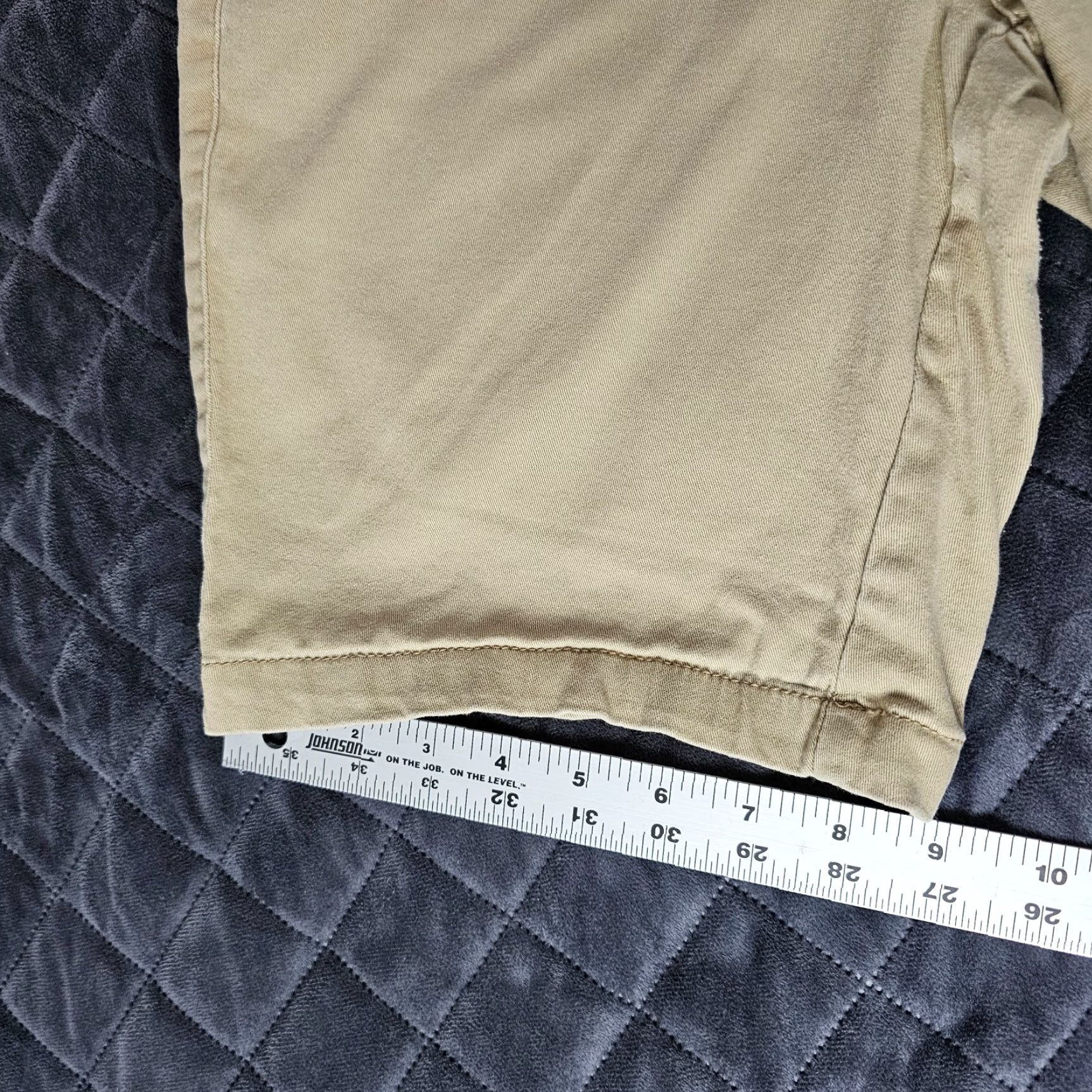 Aeropostale AEROPOSTALE Bermuda Shorts Women 10 Flat-Front Beige Khaki Brown Bermuda Style Regular Size 10 Womens Size 32" / US 10 / IT 46 - 5 Thumbnail