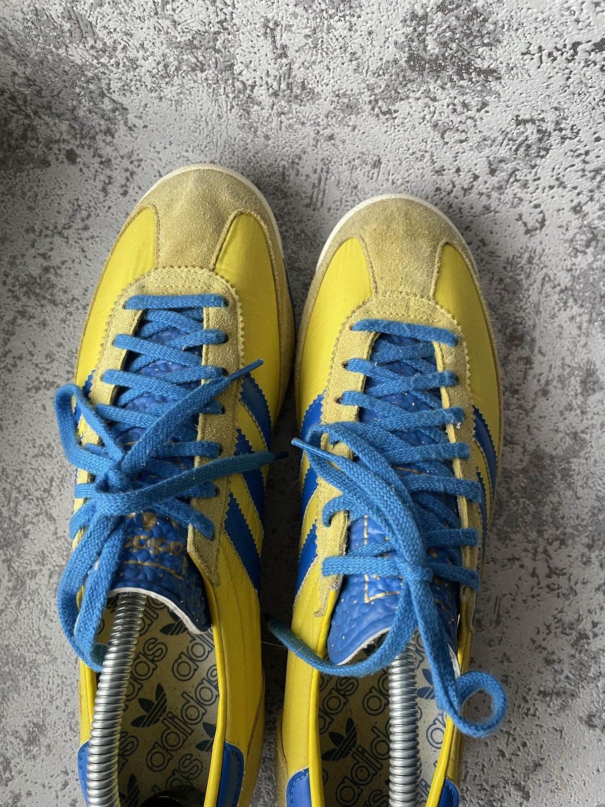 Adidas Vintage Adidas Deadstock SL72 Rare Yellow 2008 Sneakers Size US 10.5 / EU 43-44 - 8 Thumbnail