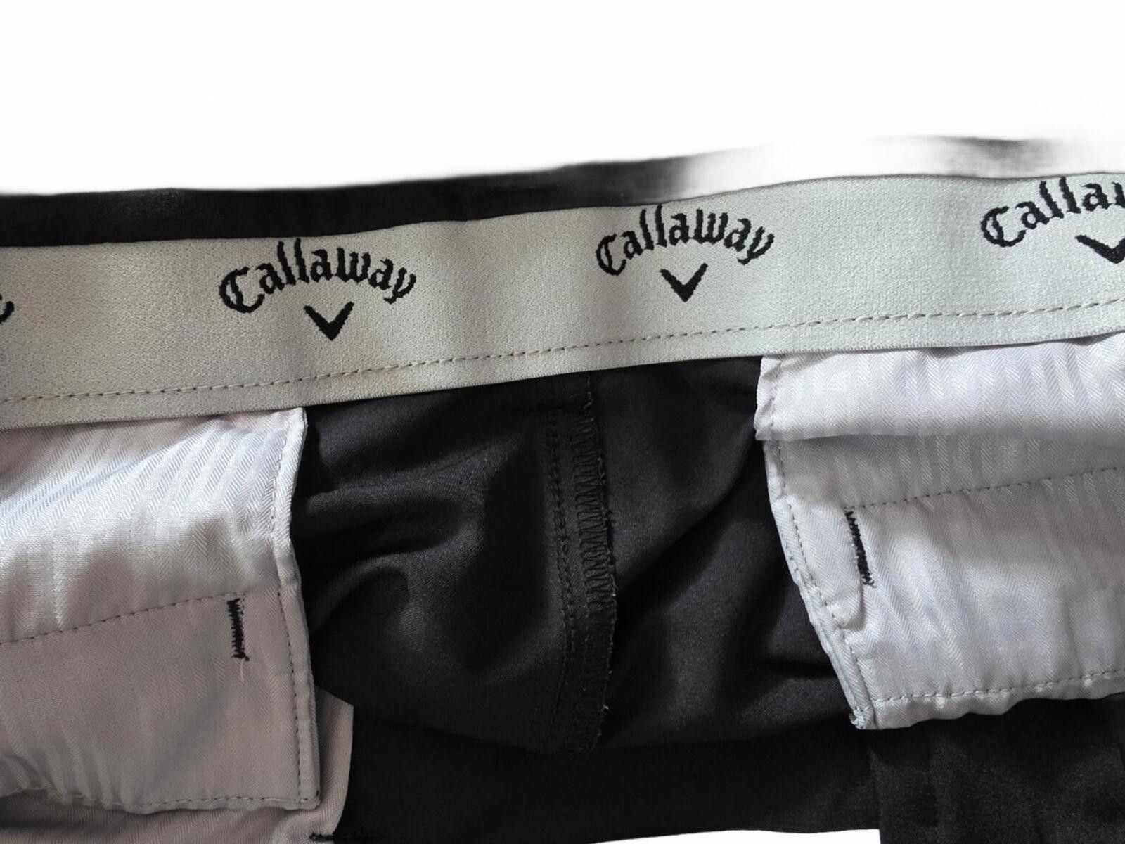 Callaway Callaway Mens Black Golf Dress Shorts Size 40 Chino Pockets Size US 40 / EU 56 - 7 Thumbnail