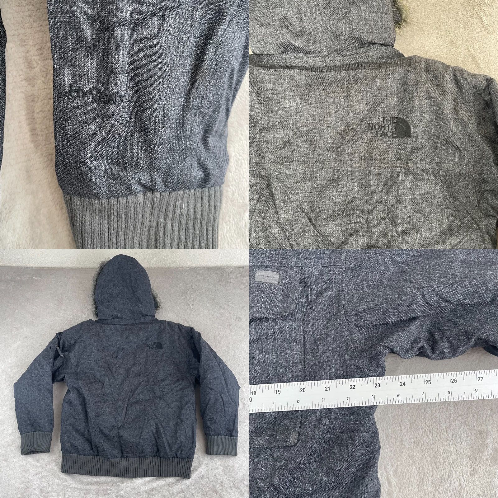 The North Face The North Face Jacket Men Small Gray Limited Edition 2007 Padded Down HyVent Zip Hooded Parka Mens S Gray Limited Edition Down HyVent Size US S / EU 44-46 / 1 - 8 Thumbnail