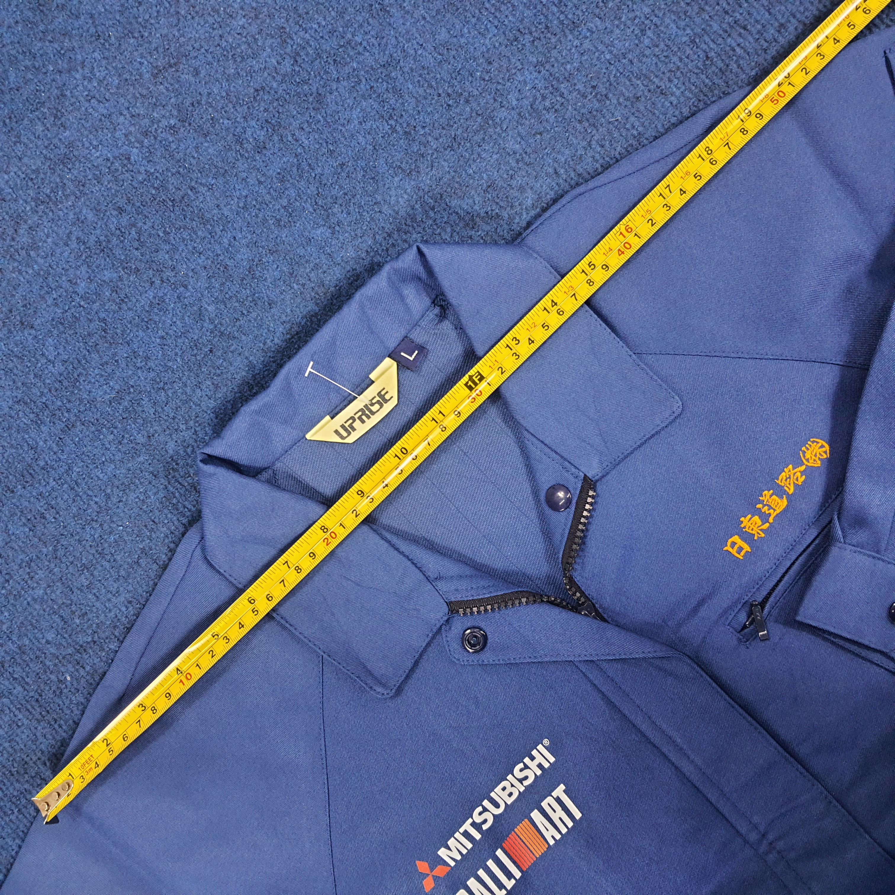 Vintage Vintage Mitsubishi RalliArt Japanese Motorsports Work Jacket Size US M / EU 48-50 / 2 - 9 Thumbnail