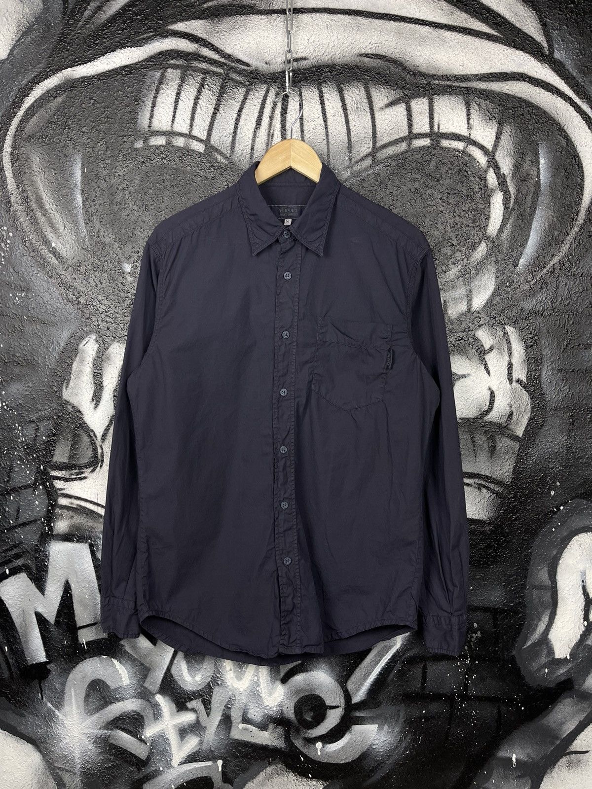 Versace Jeans Couture Vintage Versace Jeans Couture Button Up Shirt Men’s Size M Size US M / EU 48-50 / 2 - 2 Thumbnail