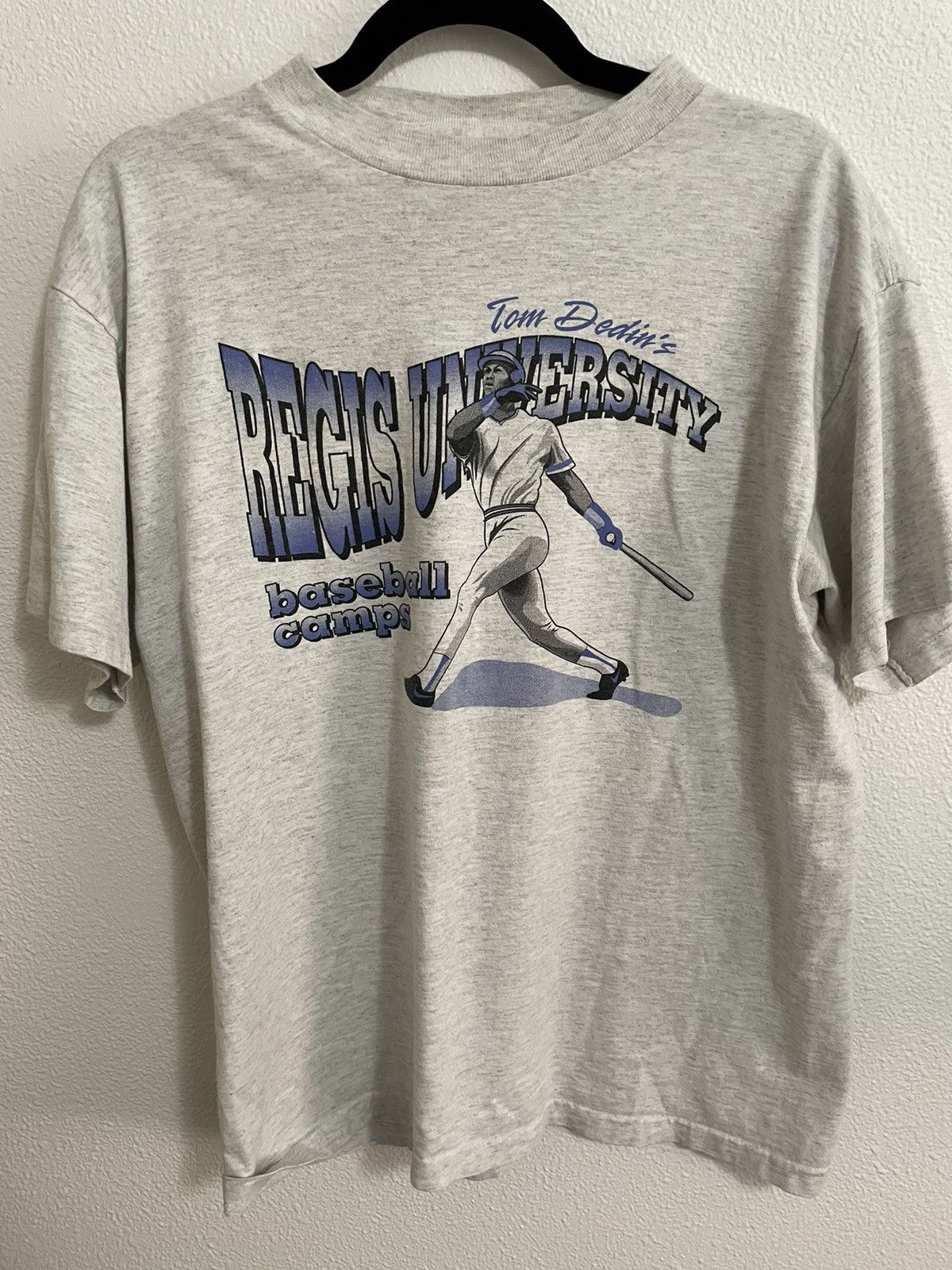 Vintage Vintage Regis University Baseball Tee Size US L / EU 52-54 / 3 - 1 Thumbnail