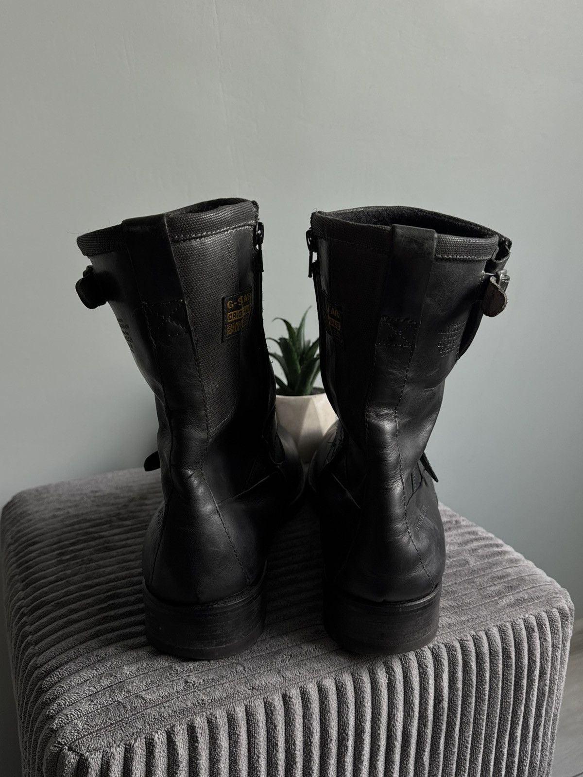 G-Star Vintage G-star Raw High Leather Strap Boots Size US 9 / EU 42 - 6 Thumbnail