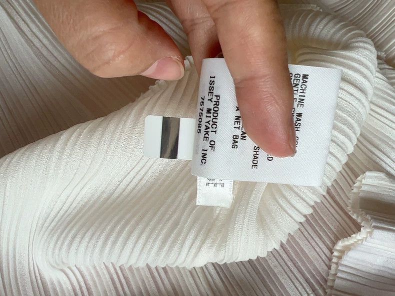 Issey Miyake issey miyake size:3 Long-sleeved top with ribs as the base Size S / US 4 / IT 40 - 5 Thumbnail