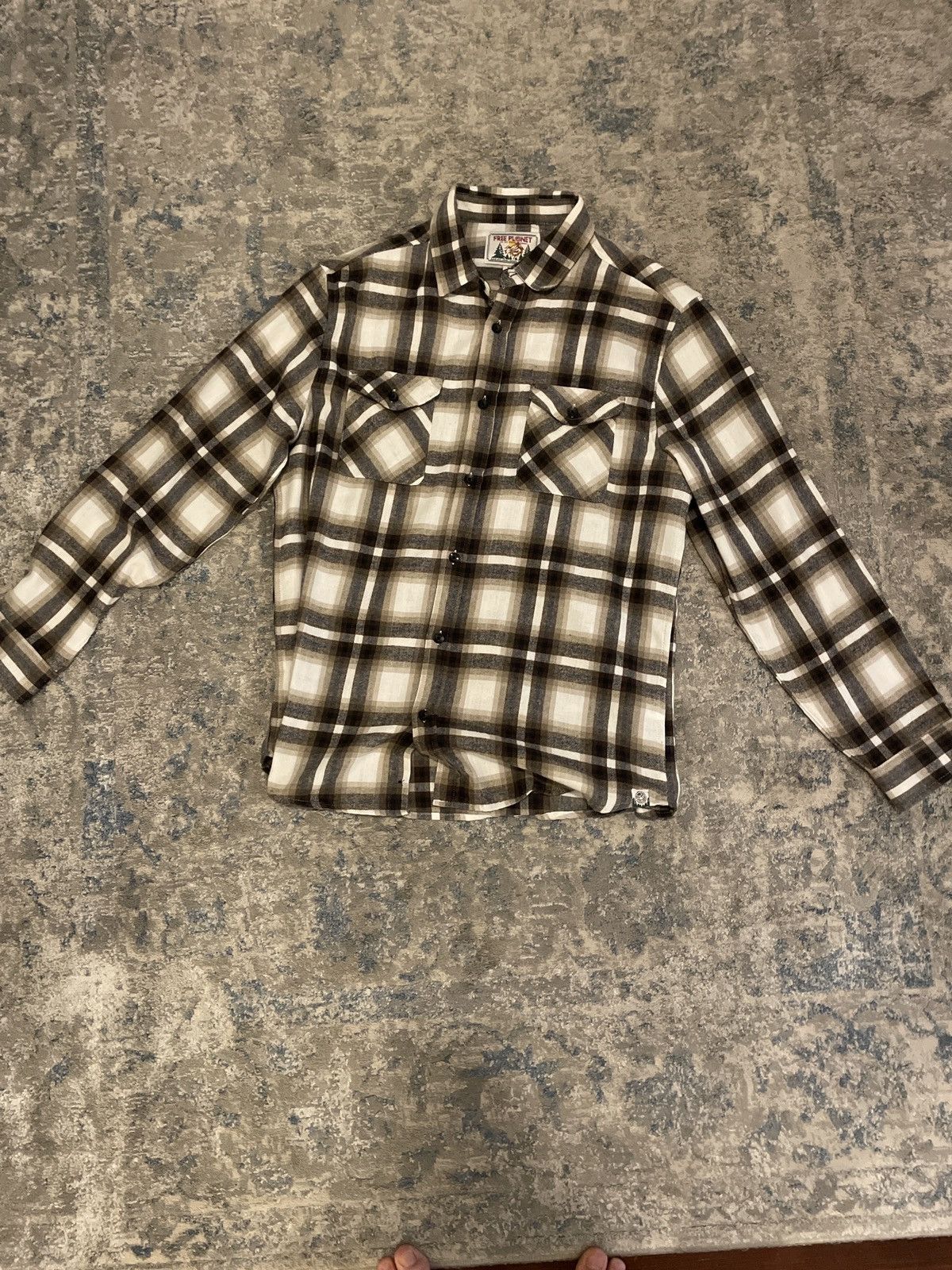 Free Planet Free planet flannel Size US XL / EU 56 / 4 - 1 Thumbnail