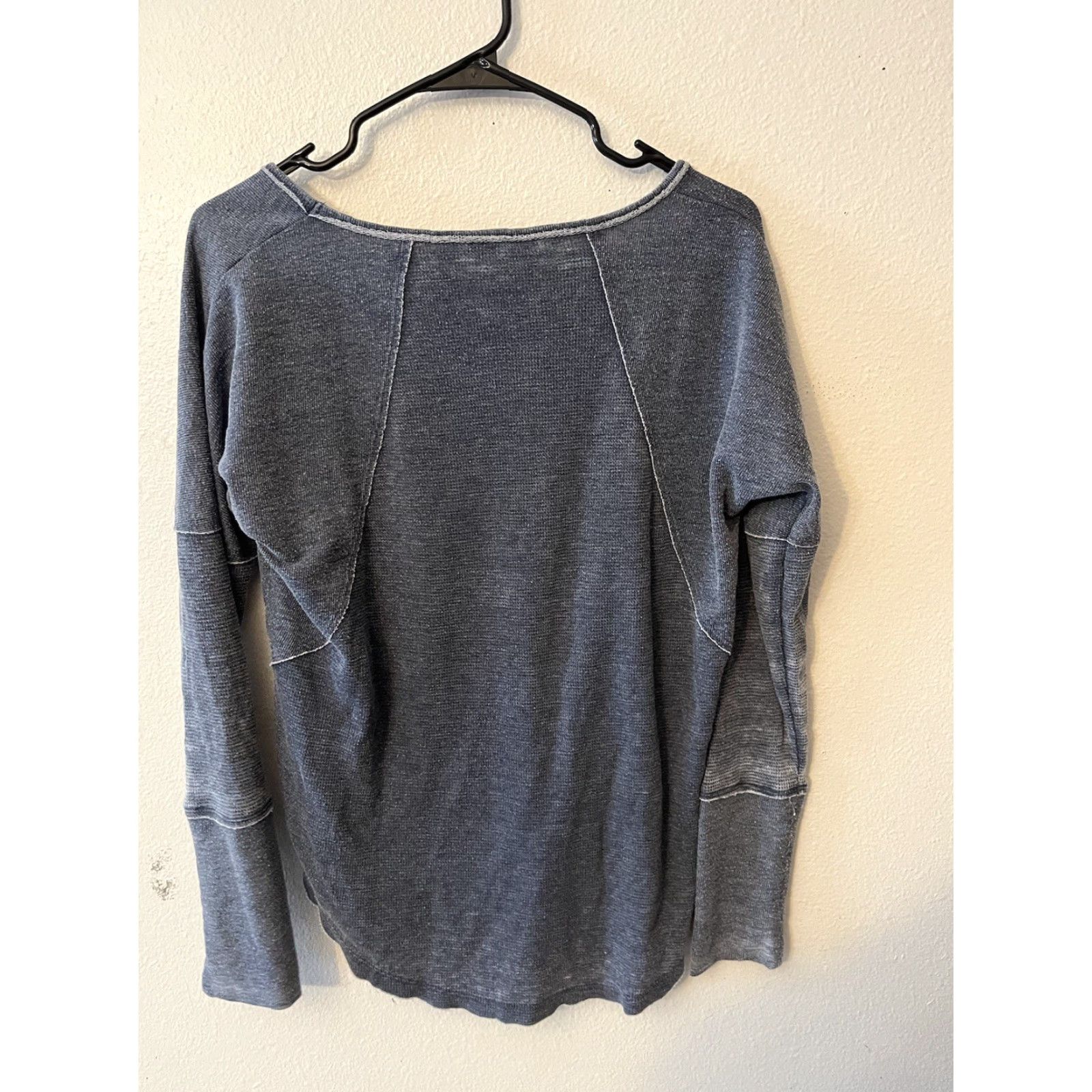 Lucky Brand Lucky Brand Women's Sweatshirt Pullover Long Sleeve Knit Blue Size M Casual Activewear Size M / US 6-8 / IT 42-44 - 2 Thumbnail