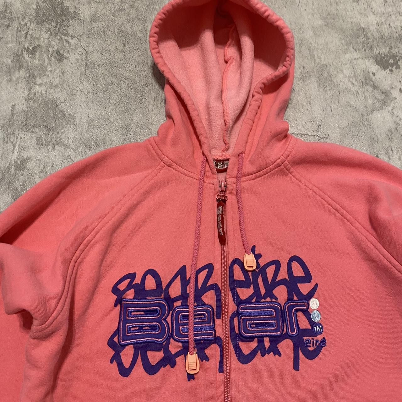 Other Pink and purple Bear zip-up hoodie #y2kfashion Size US M / EU 48-50 / 2 - 3 Thumbnail