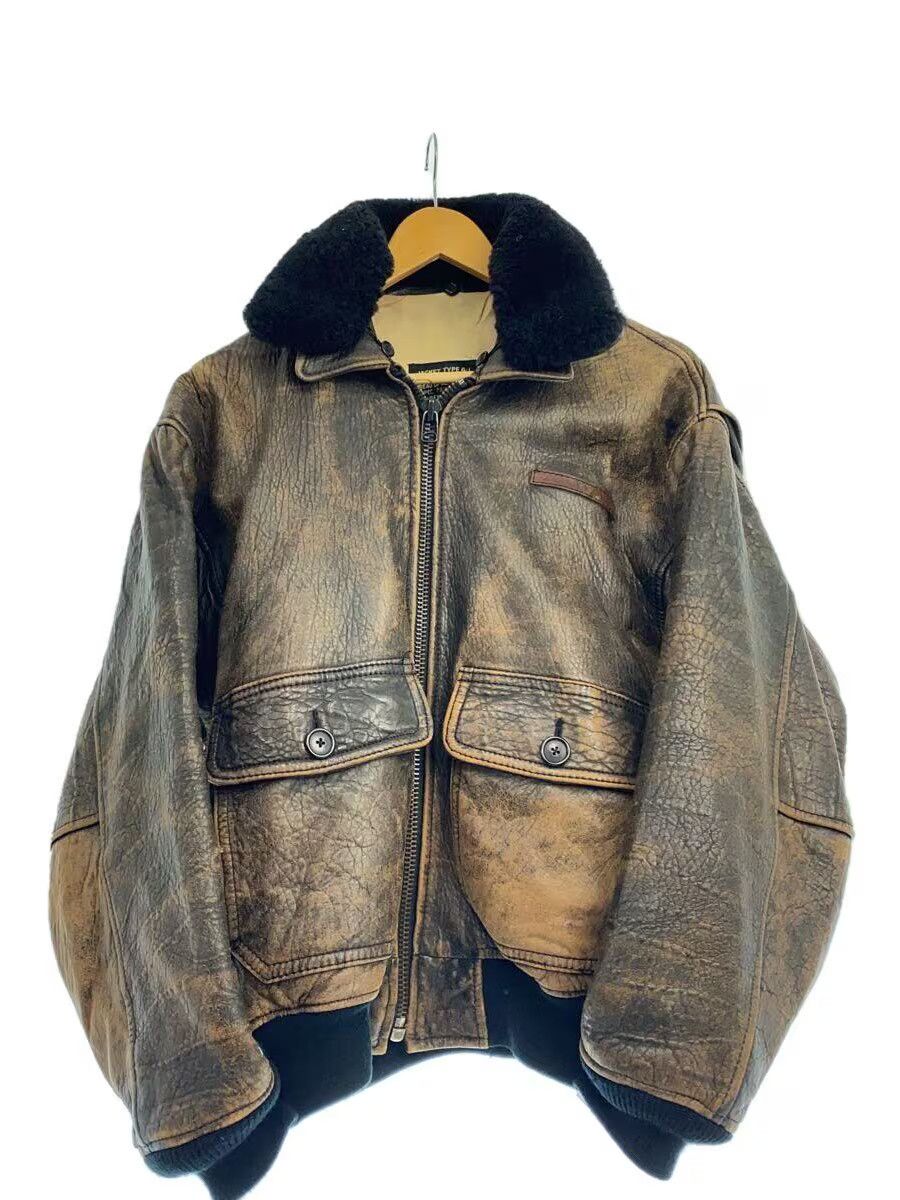 Avirex Avirex G-1 Varsity Horse Leather Jacket Blouson Brown Size US S / EU 44-46 / 1 - 1 Thumbnail