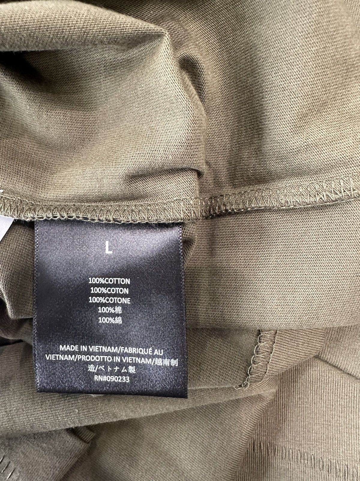 Essentials ESSENTIALS - Jersey Crewneck T-Shirt Military Size US L / EU 52-54 / 3 - 4 Thumbnail